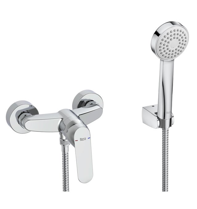 GRIFO DUCHA MONOMANDO ROCA ALFA CROMADO