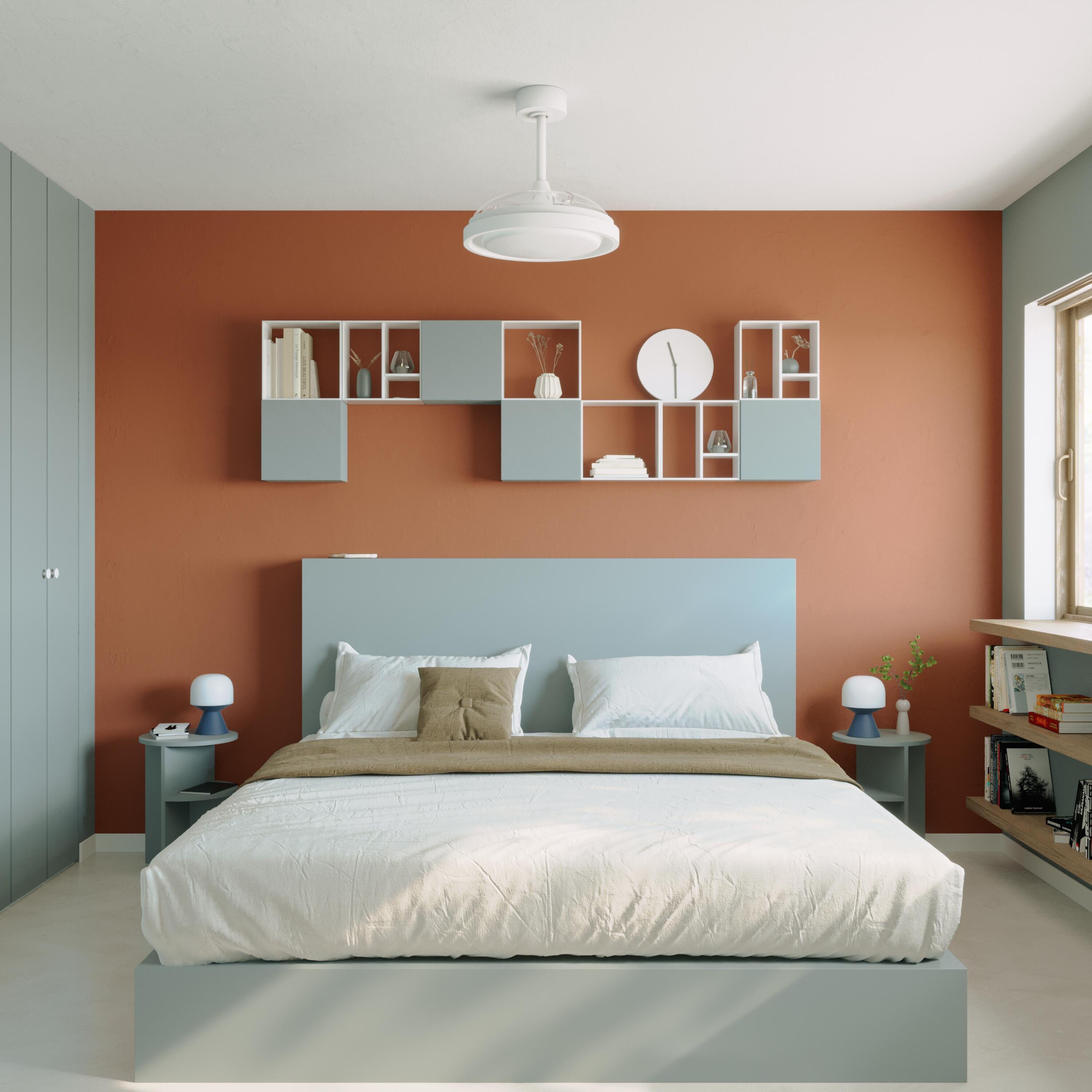 Ventilateur de plafond LED, Blossom S, 91 cm, INSPIRE, blanc - 15