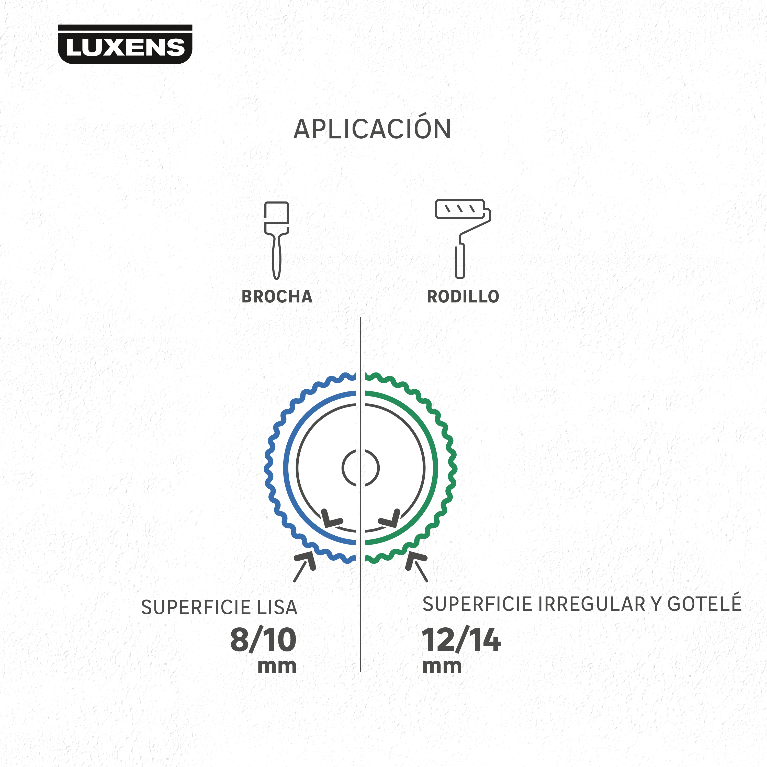 Pintura de interior alta cobertura LUXENS color blanco satinado 15L para paredes y techos - 6