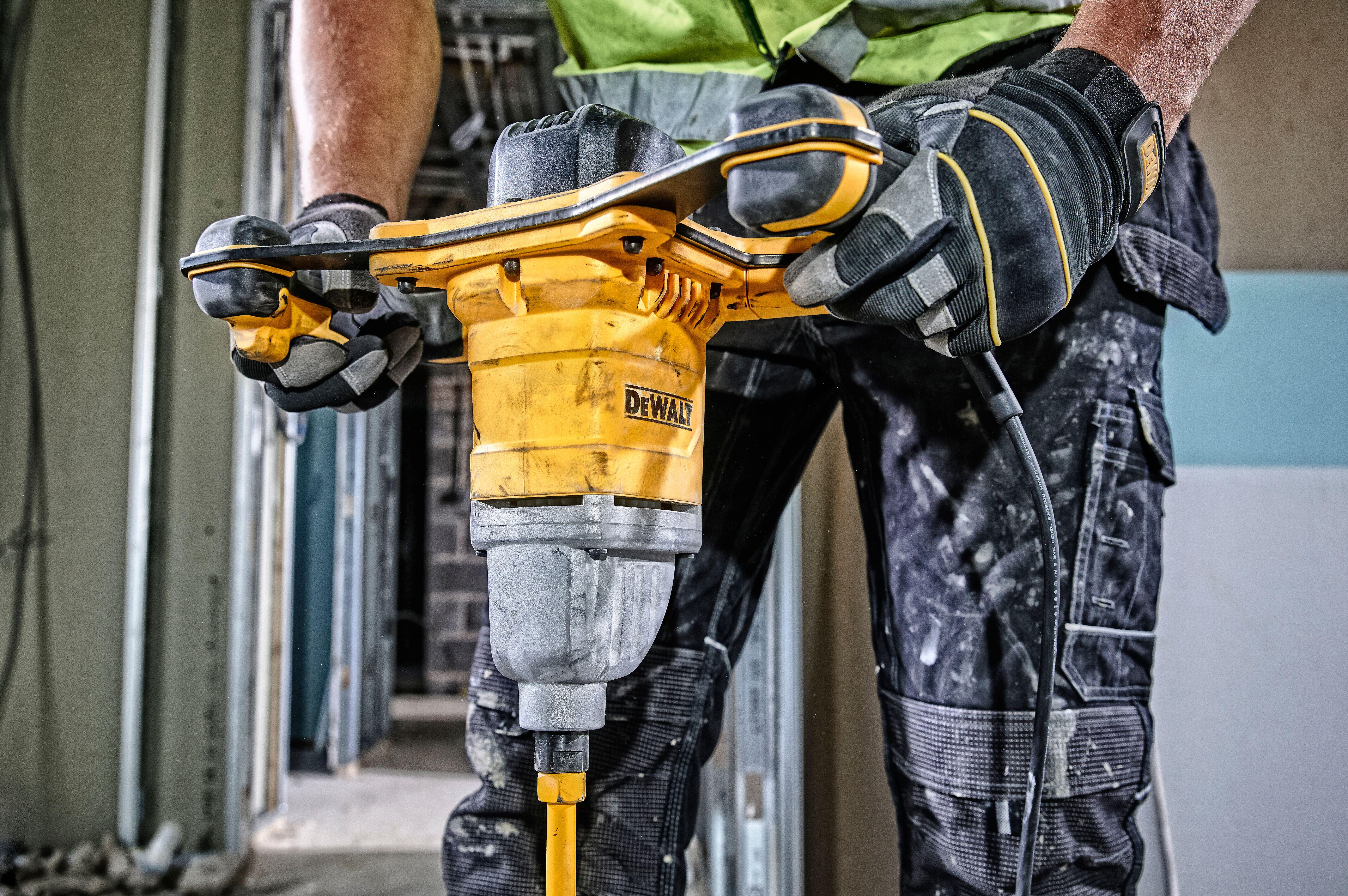 Malaxeur double poignée Filaire DEWALT, 1800W, DWD241 - 4