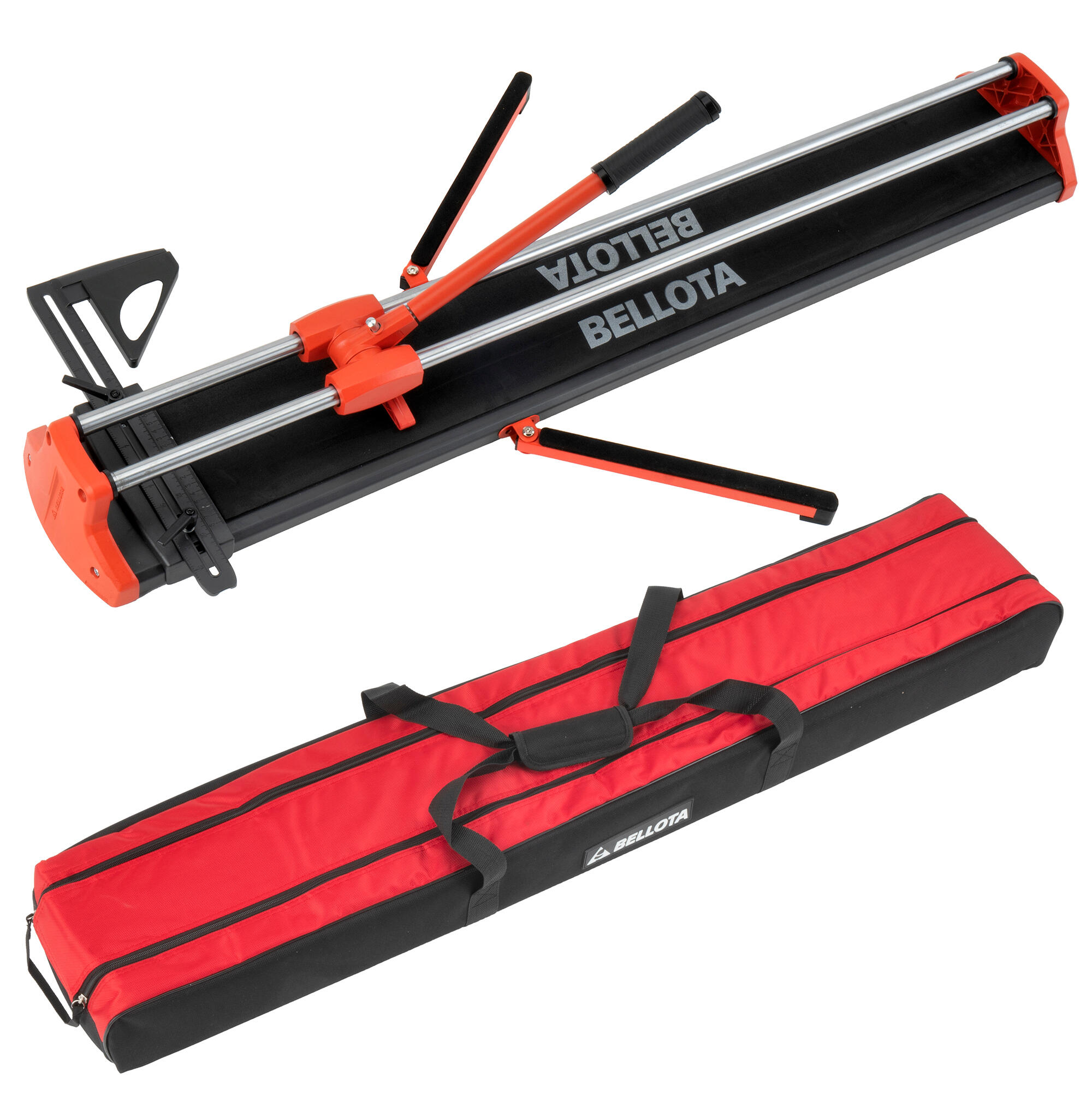 Cortador de cerâmica manual 1000 mm com nível laser e saco de transporte Bellota FIT100N - 2