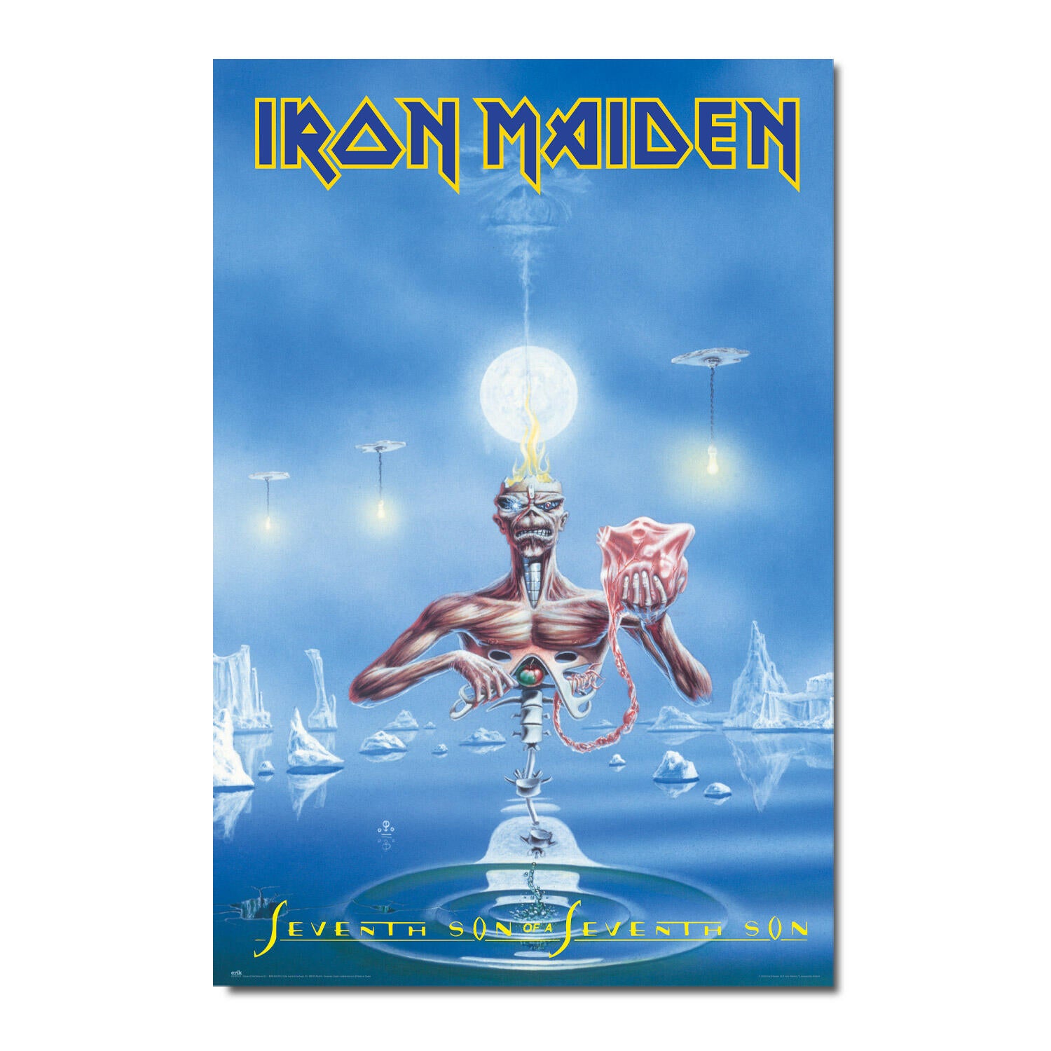 Póster Cine rectangular de 61 x 91.5 cm. Papel Iron Maiden multicolor - 2