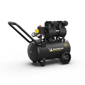 compressore aria silenziato 24 litri 2hp