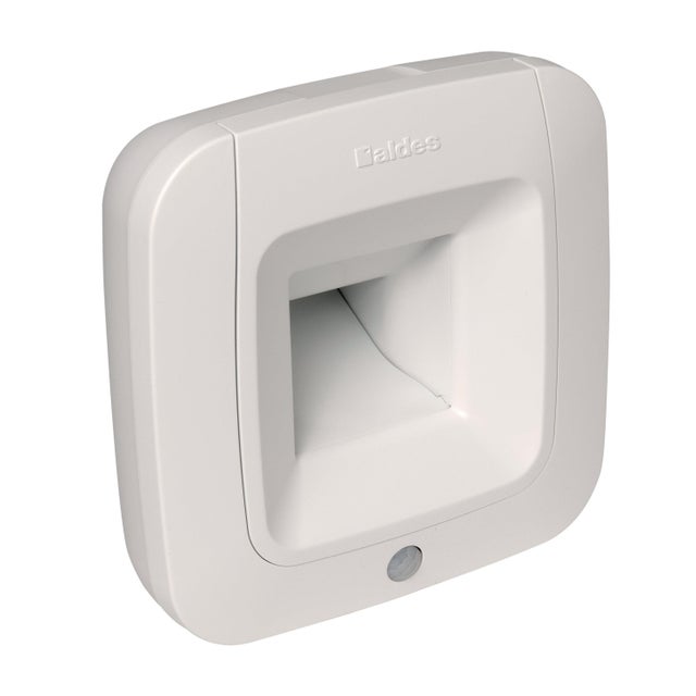 Bouche d'extraction pvc ALDES, WC, Diamètre 80 mm, avec détecteur de présence