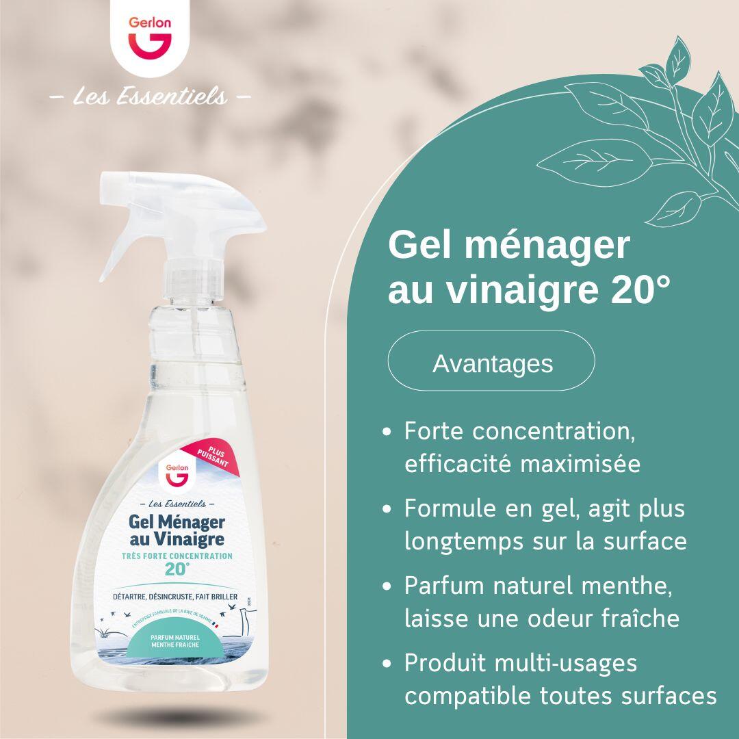 Vinaigre Blanc Concentré 20° - 10 Litres - Détartrant Et Nettoyant - Neuf Bidon