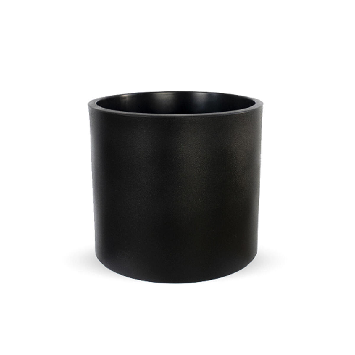 Maceta redonda de polietileno newgarden hortensia ø 50 cm y 50 cm altura negro