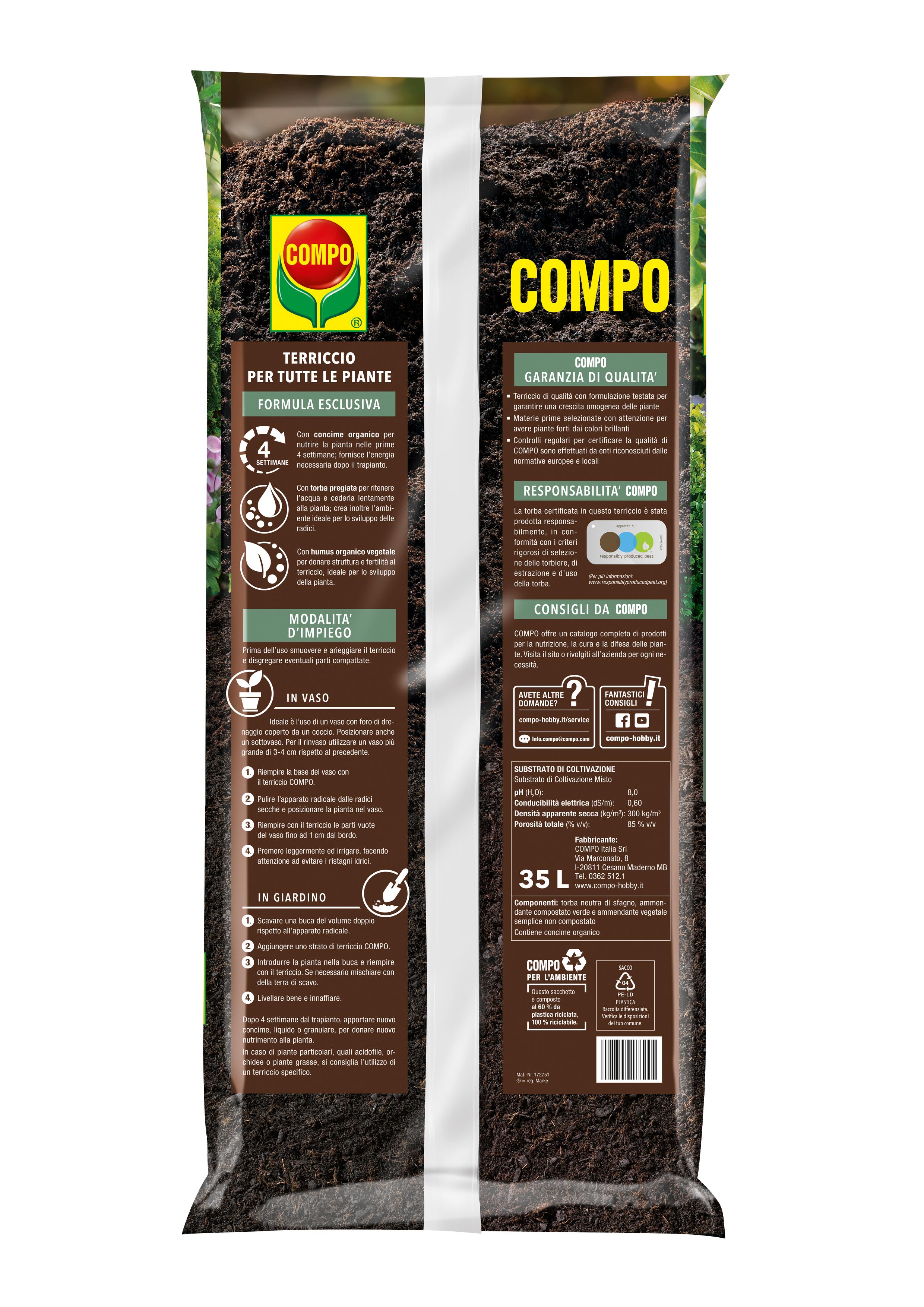 Terriccio COMPO universale 35L - 2