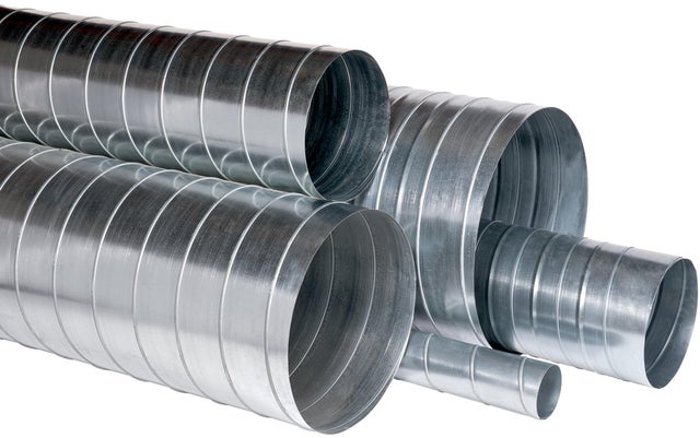 CONDUCTO ACERO GALVANIZADO Ø125MM 3M