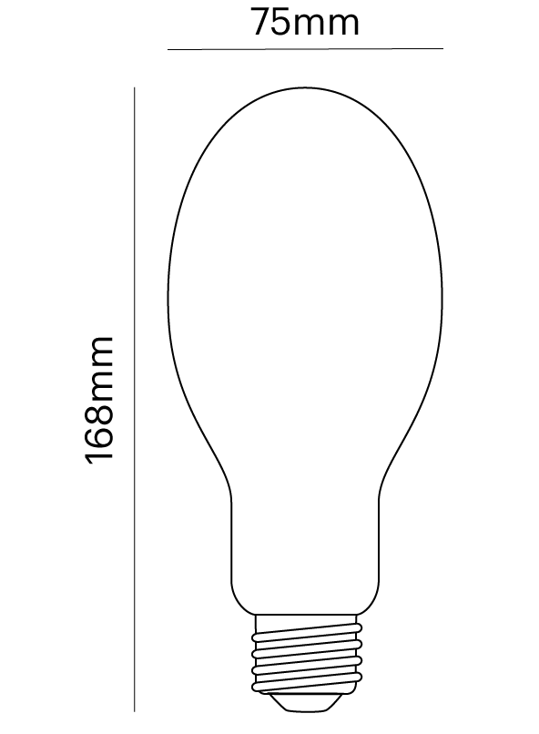 BOMBILLA LED INDUSTRIAL ESTÁNDAR E27 4000LM 25W LUZ FRÍA - 2