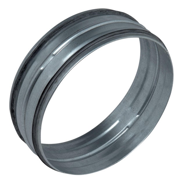 MANGUITO ACERO GALVANIZADO CON JUNTA DE GOMA Ø80MM