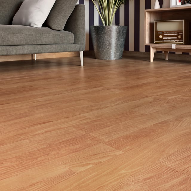 Pavimento flutuante laminado New Sevilha médio 7 mm Artens NAT375