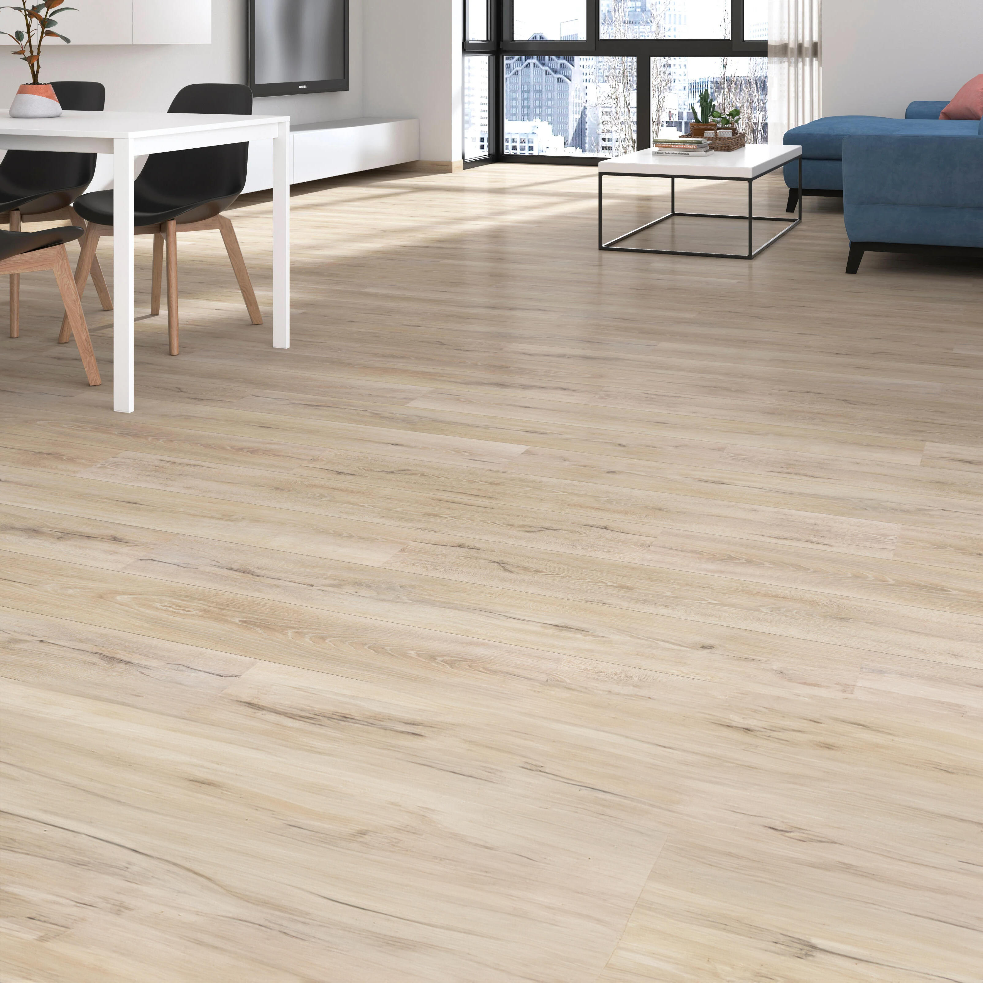Pavimento flutuante laminado Valência intenso extremo 8 mm Artens BG215 - 3