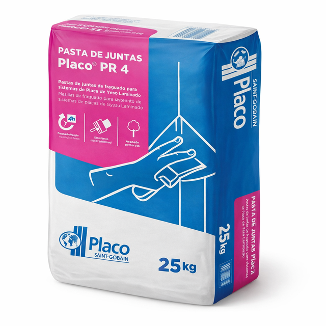 PASTA DE JUNTAS PLACO PR4 25 KG