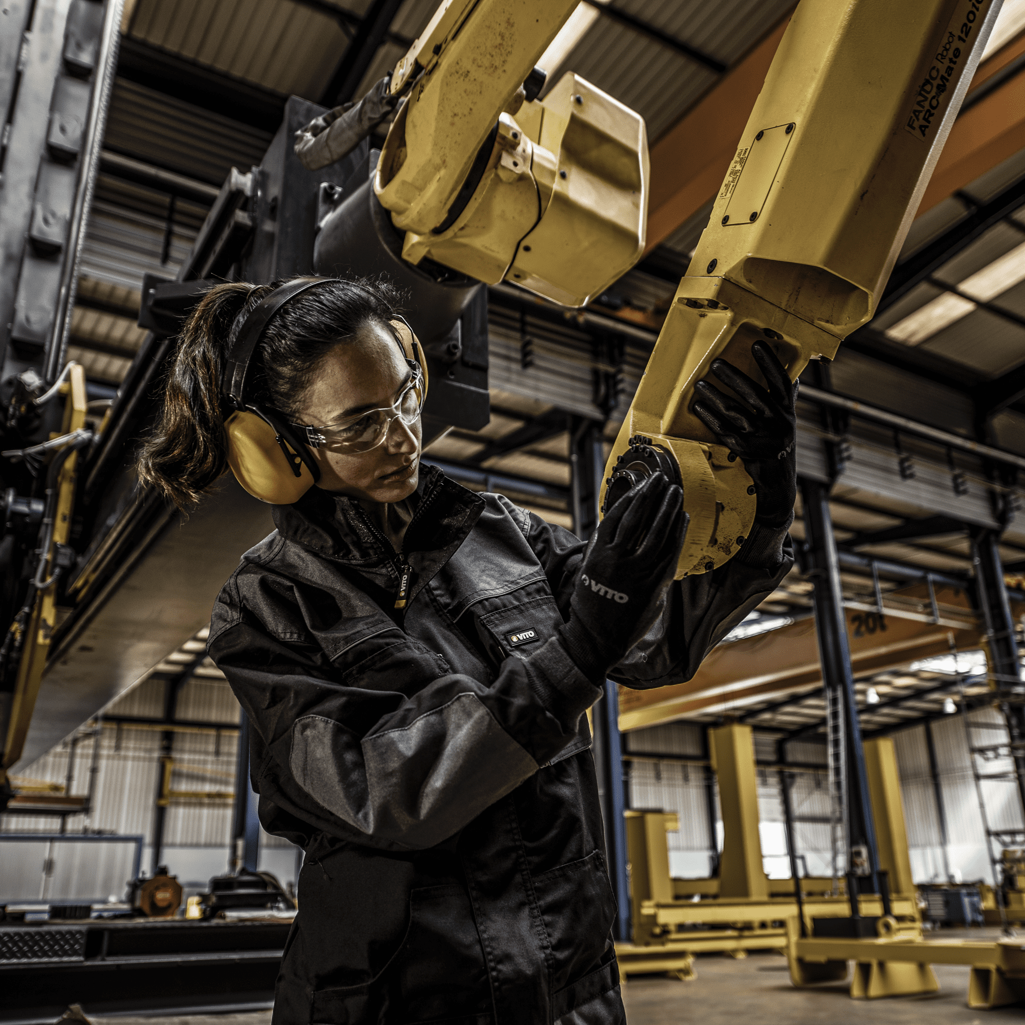 Casaco de trabalho cinza tamanho XXL Vito Comfort Plus - 3