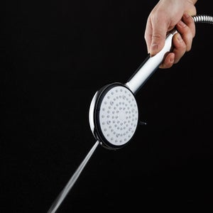 Alcachofa De Ducha Schläfer Relexa Cromada – Ø 82 Mm – Chorro De Lluvia – Articulación Universal G 1/2 – Filtro Desmontable – Fabricada En Italia