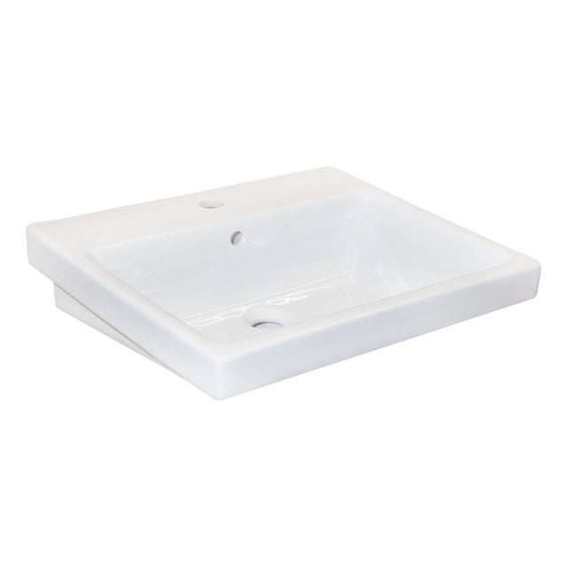 LAVABO PARA PEDESTAL GAP ROCA 55X46CM BLANCO