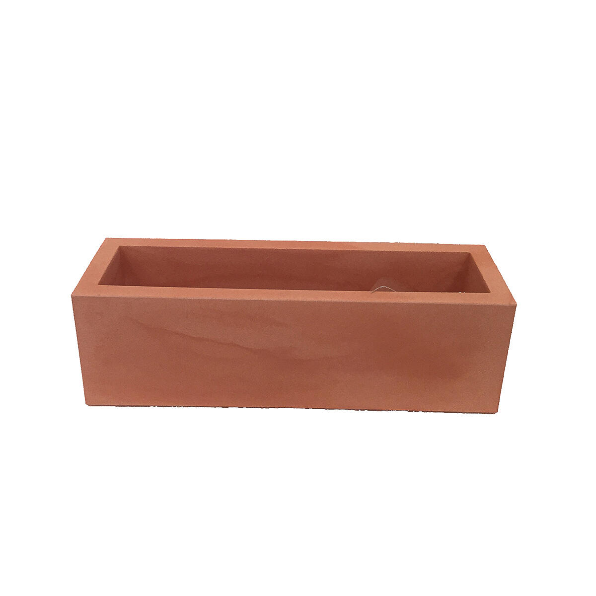 Floreira de polietileno JARA 100X36CM TERRACOTA - 2