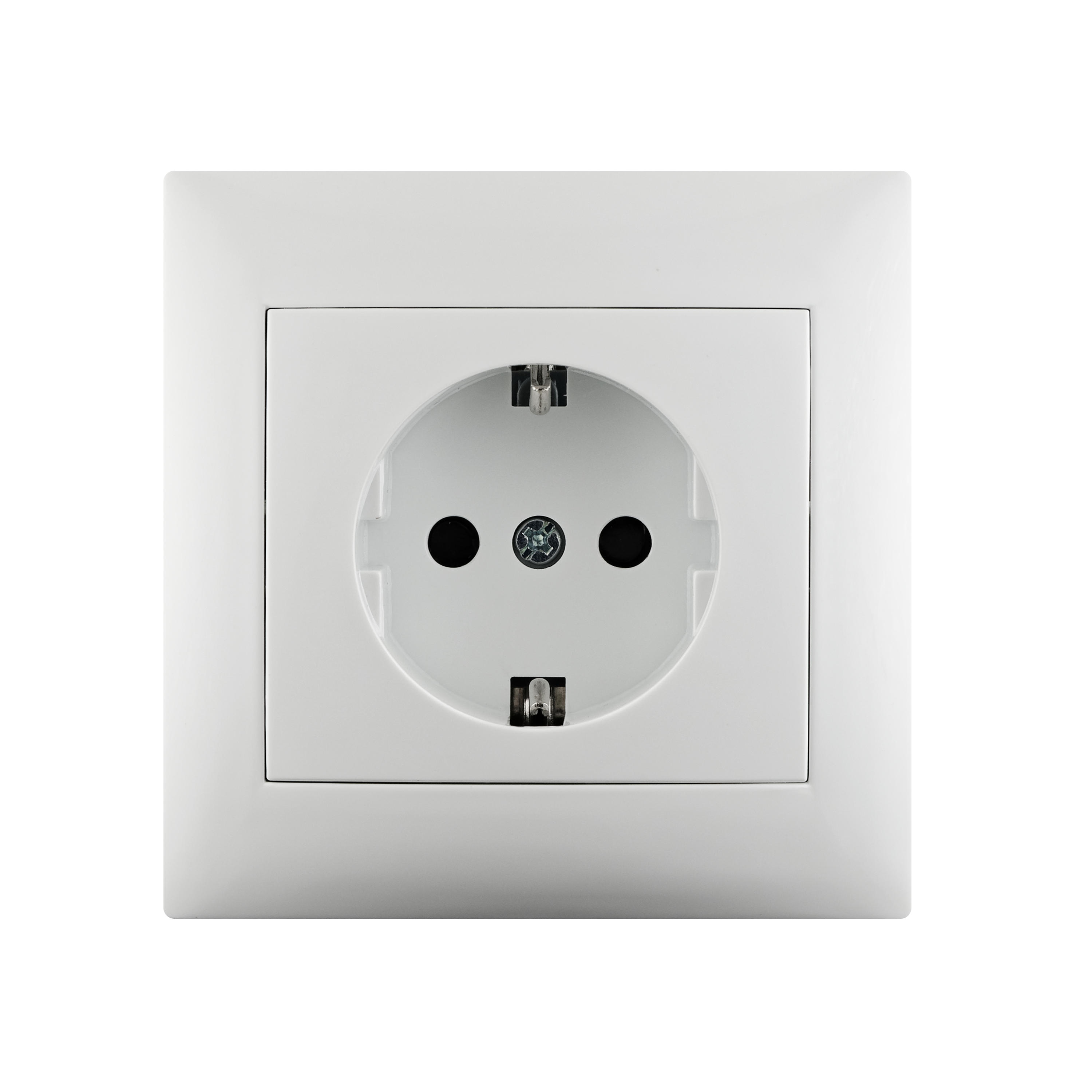 Enchufe monoblock lika color blanco