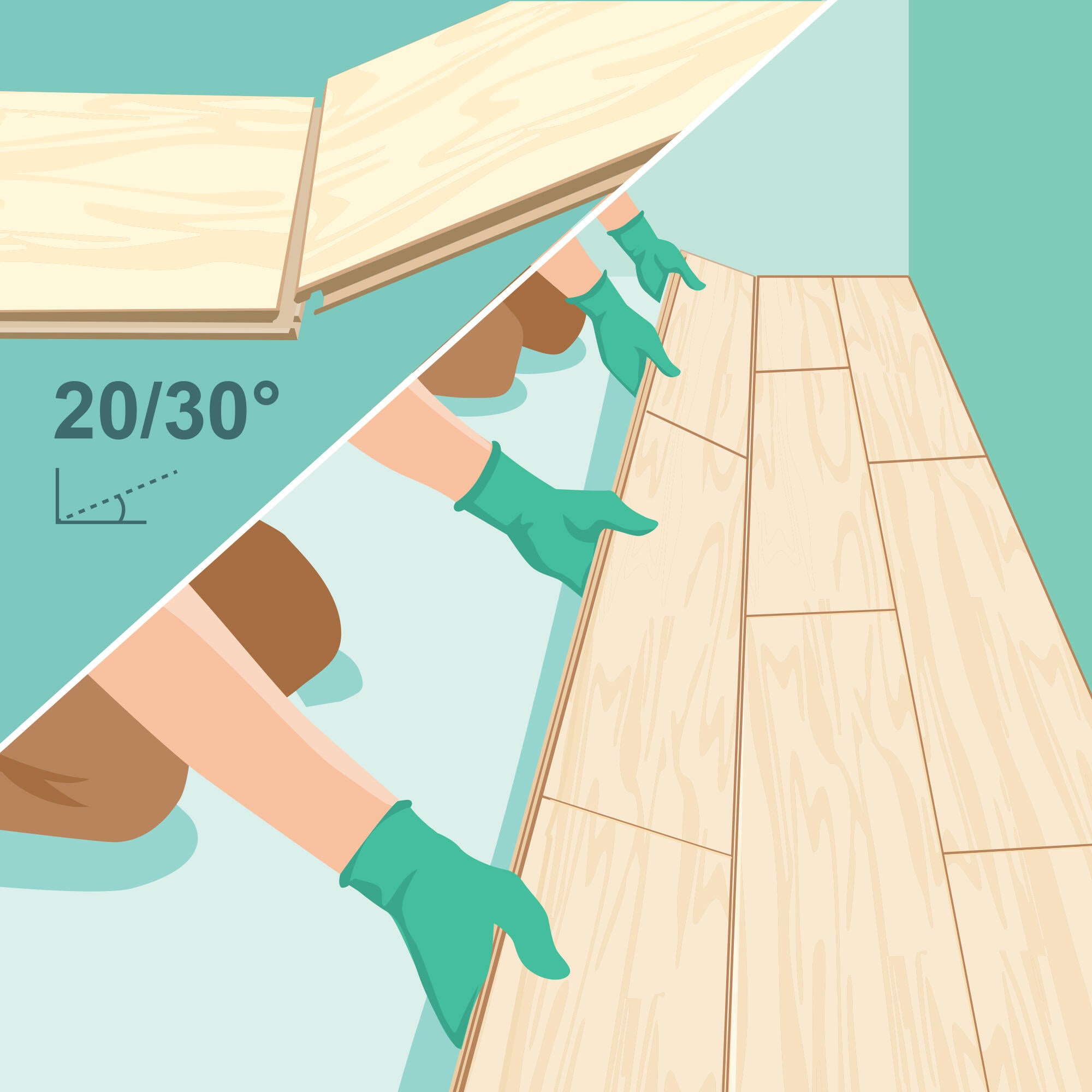 Pavimento flutuante laminado forte 7 mm Artens Gandia - 8