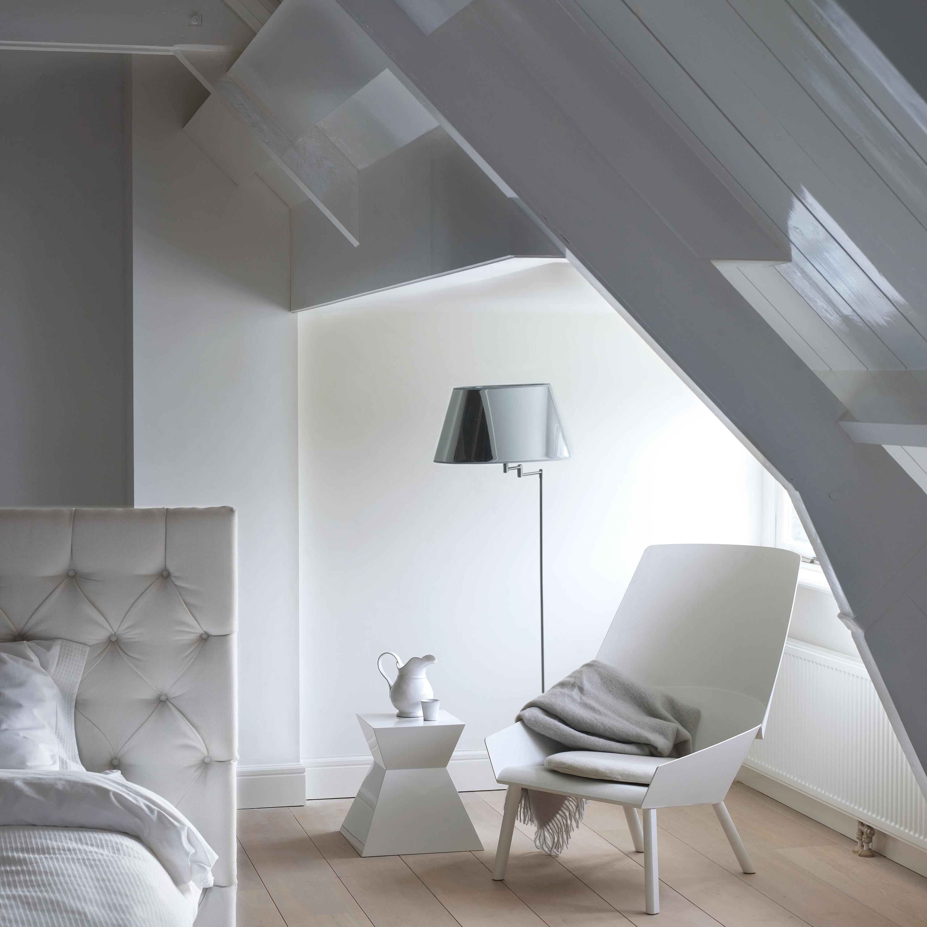Peinture mur blanc mat DULUX VALENTINE Crème de couleur 0.5L - 3
