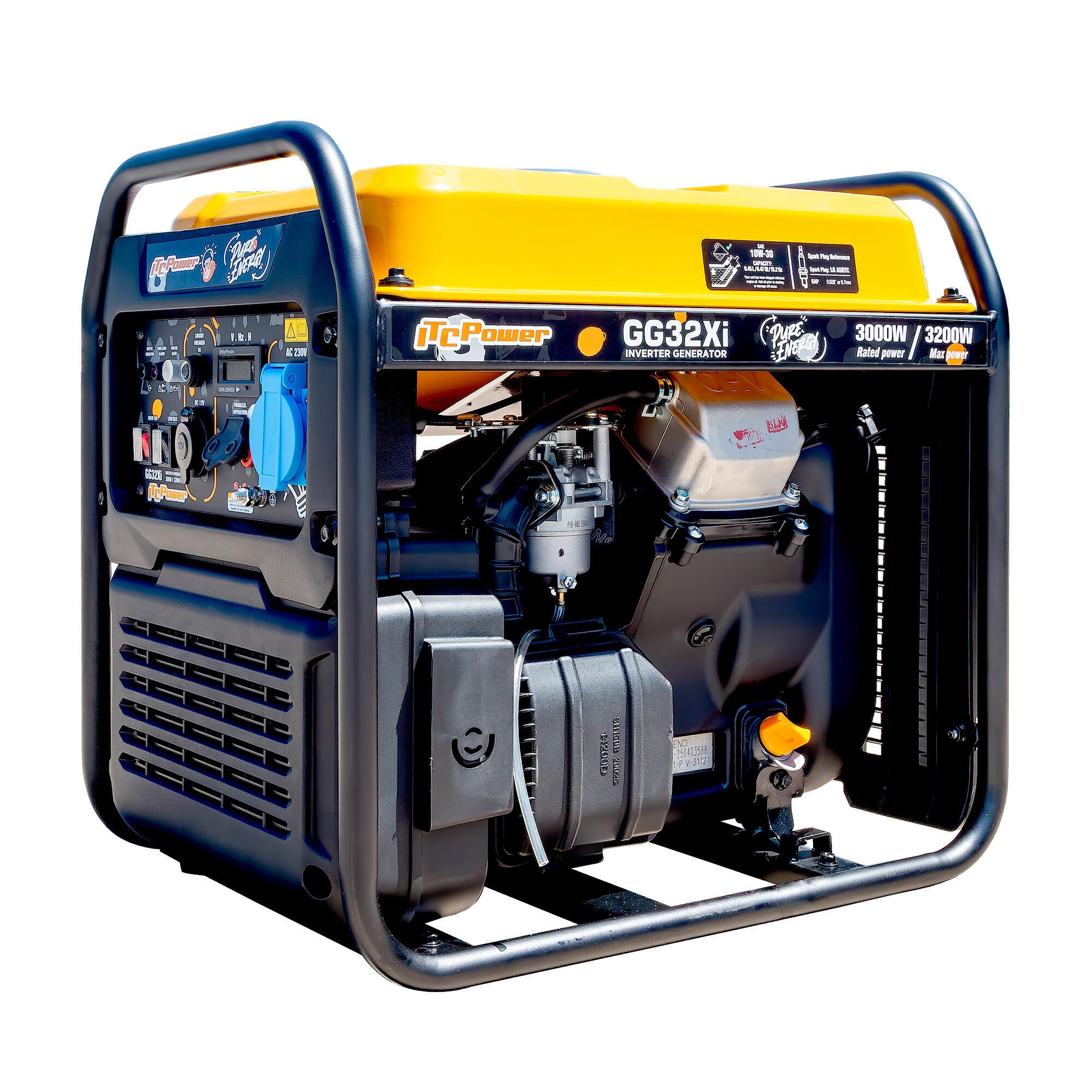 Gerador Inverter a gasolina 3,2KW 230V ITCPOWER GG32XI - 10
