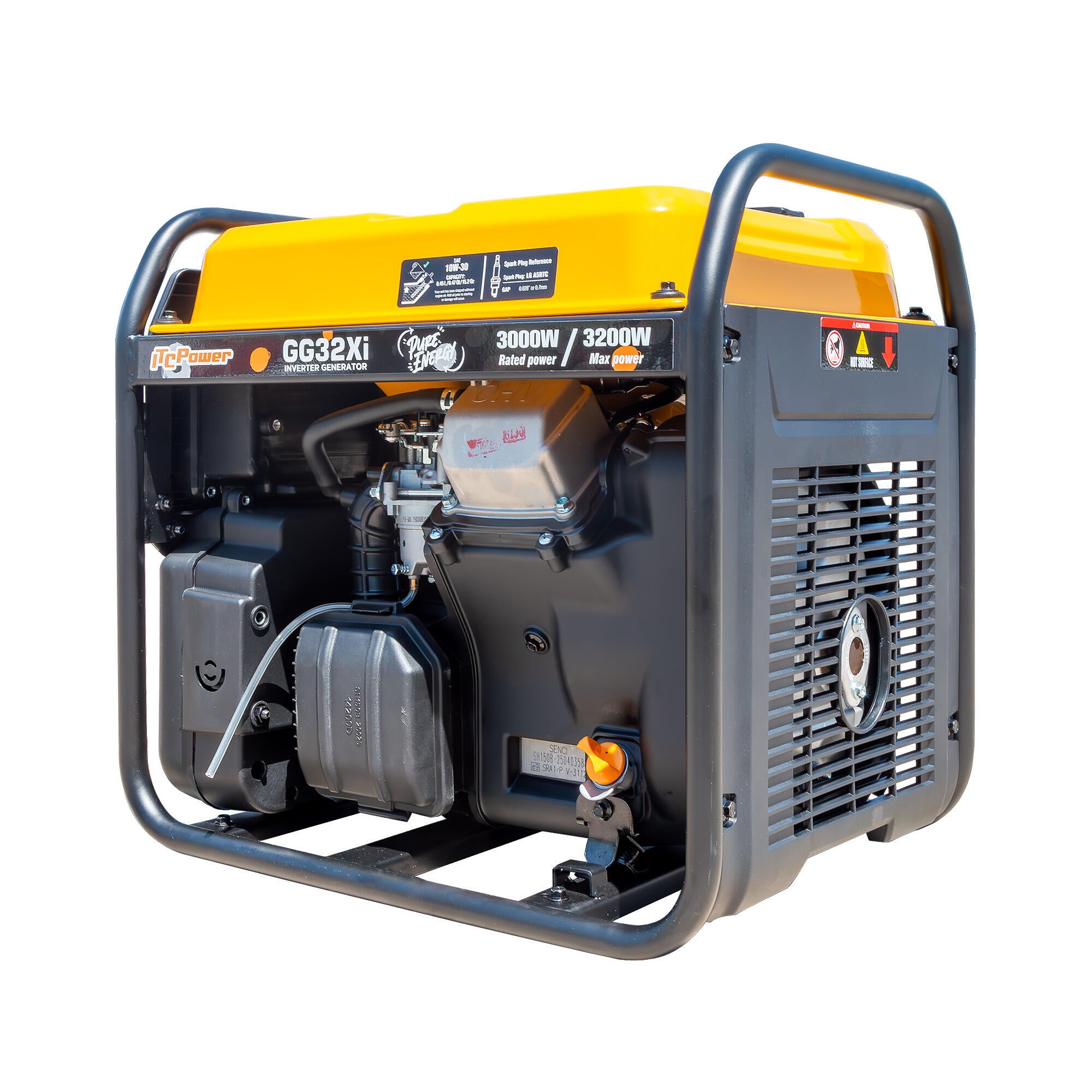 Gerador Inverter a gasolina 3,2KW 230V ITCPOWER GG32XI - 12