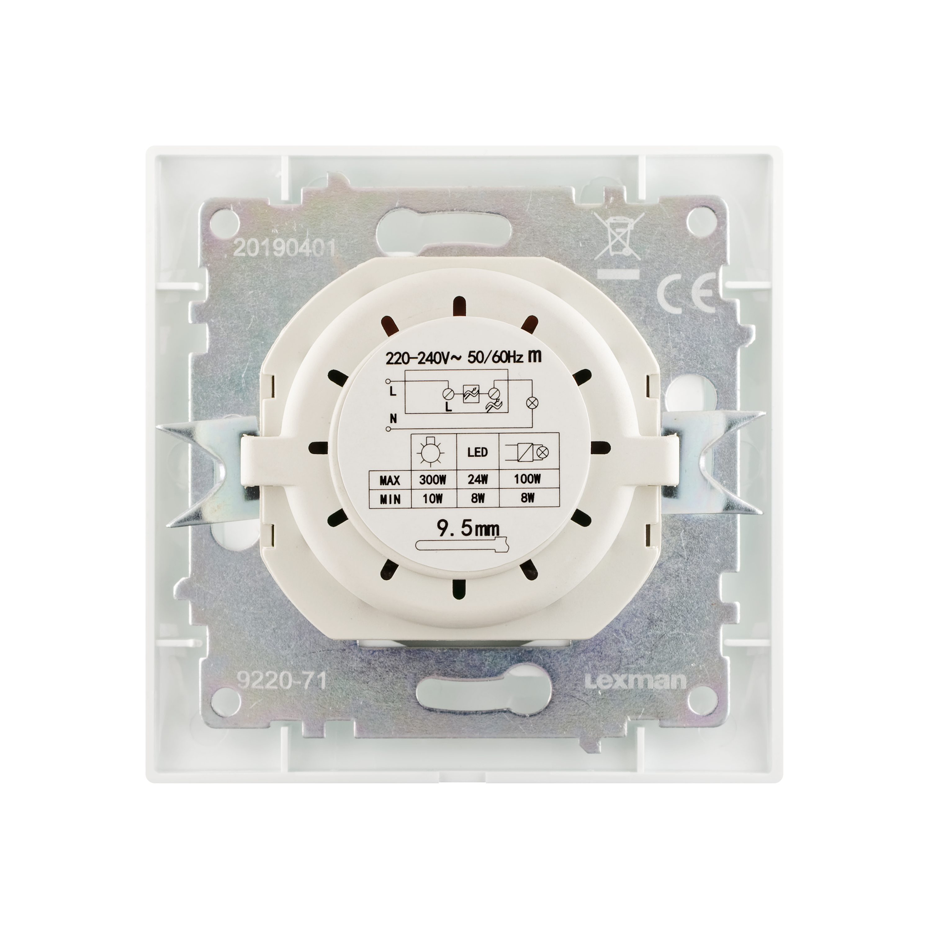 Ściemniacz obrotowy LIKA Biały LEXMAN - 3