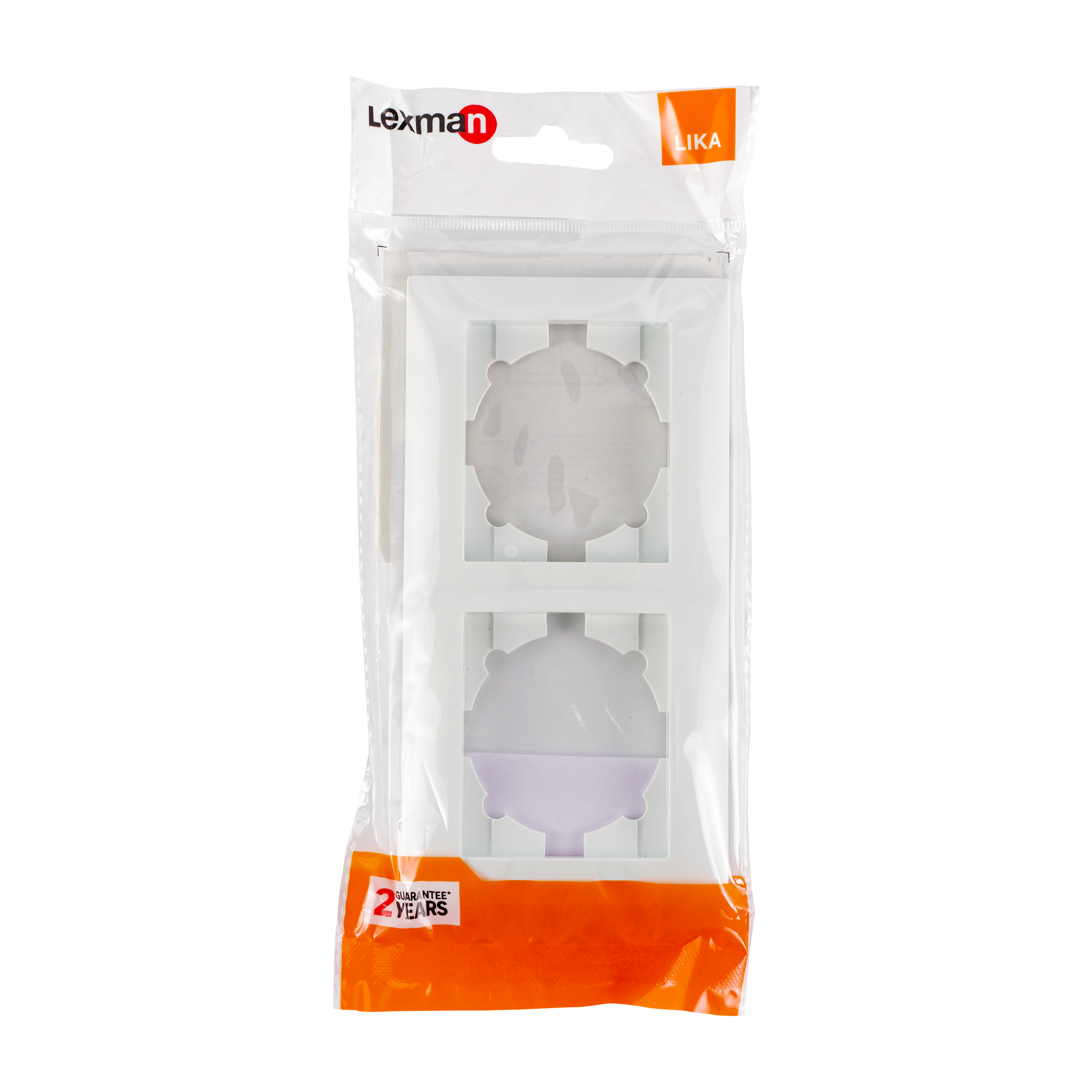 Espelho duplo horizontal branco Lexman Lika - 5