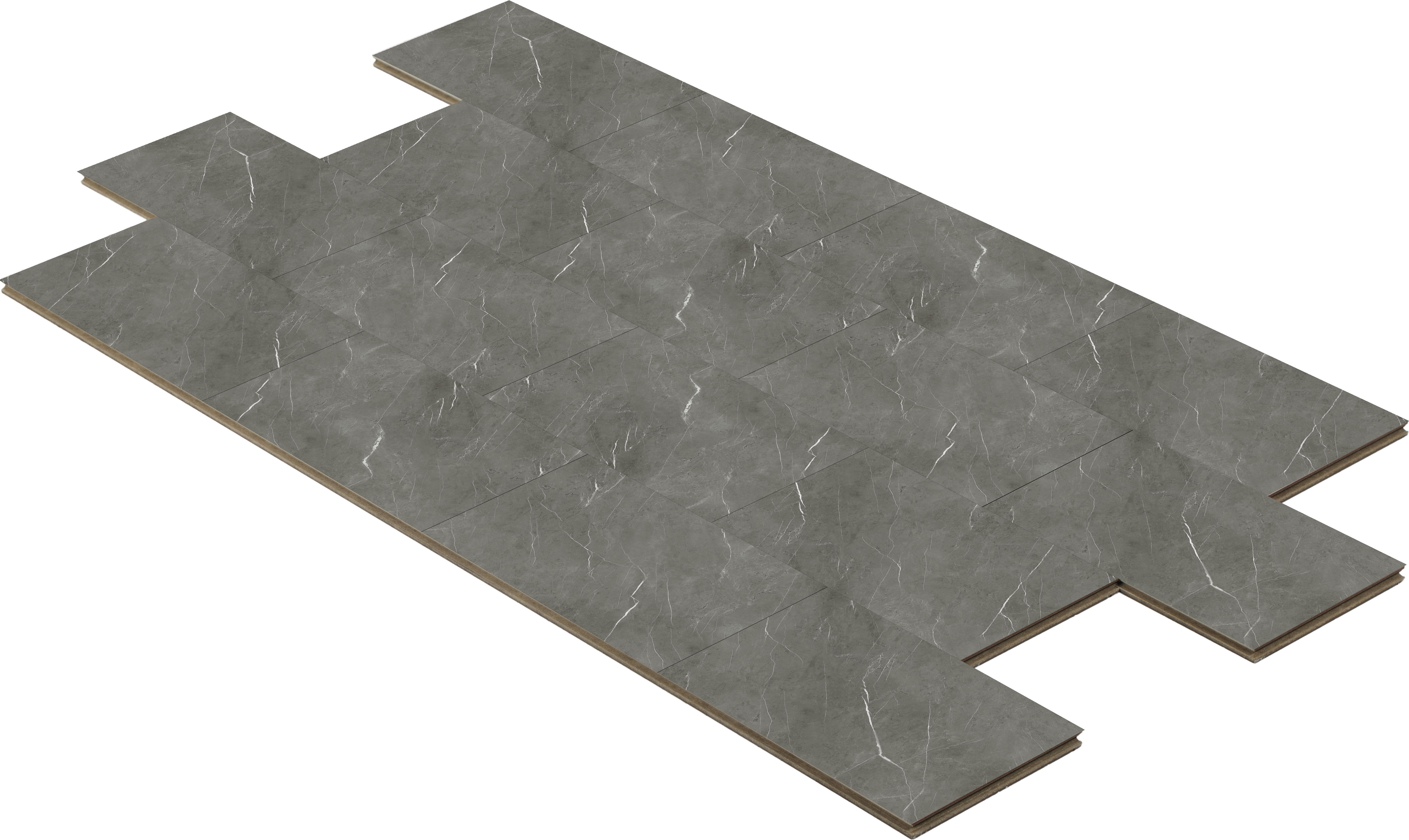 Pavimento vinílico de SPC click flutuante Artens Albury médio 4 mm BL000 - 2