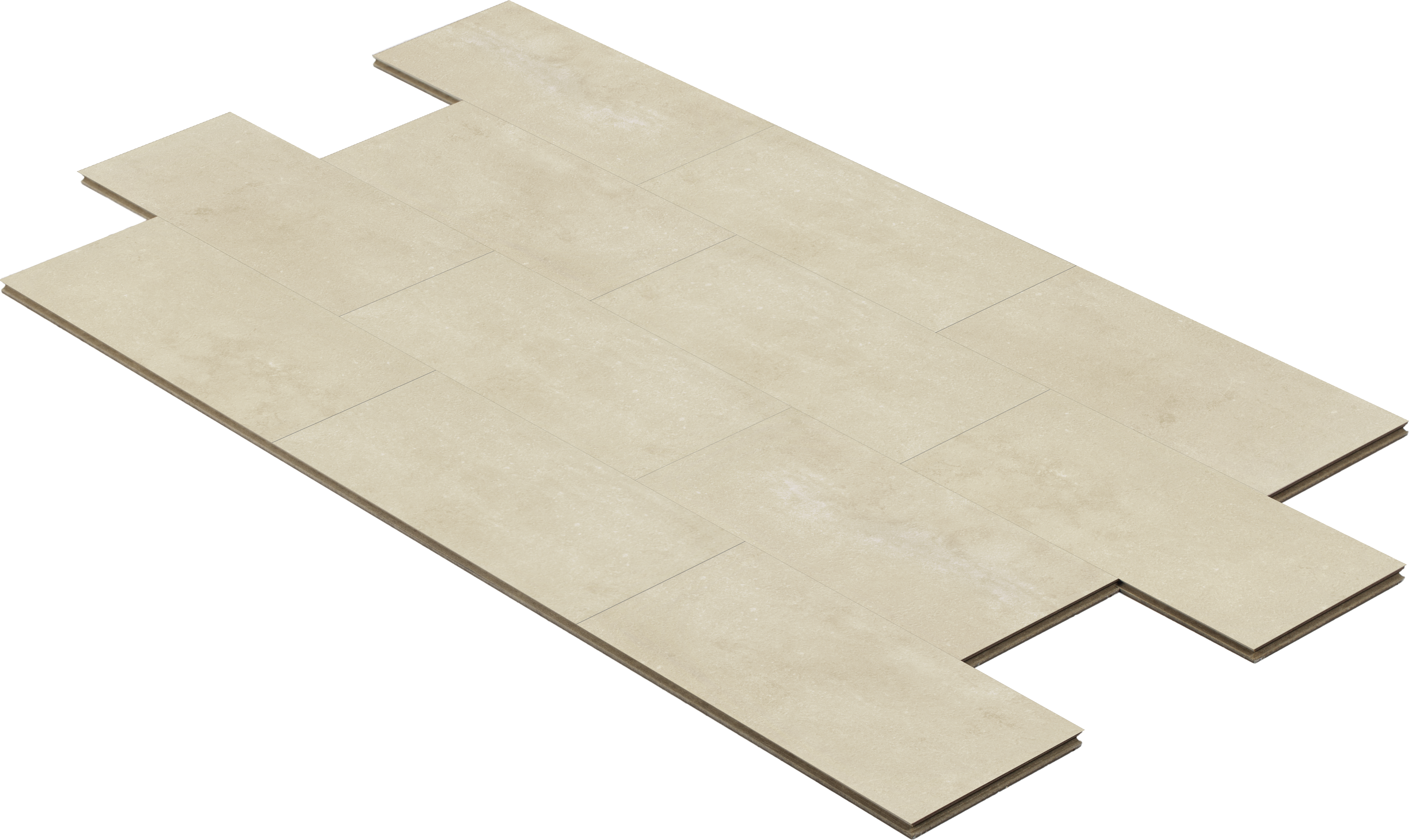 Pavimento vinílico lâmina de SPC click flutuante Seren médio Artens 4 mm - 2