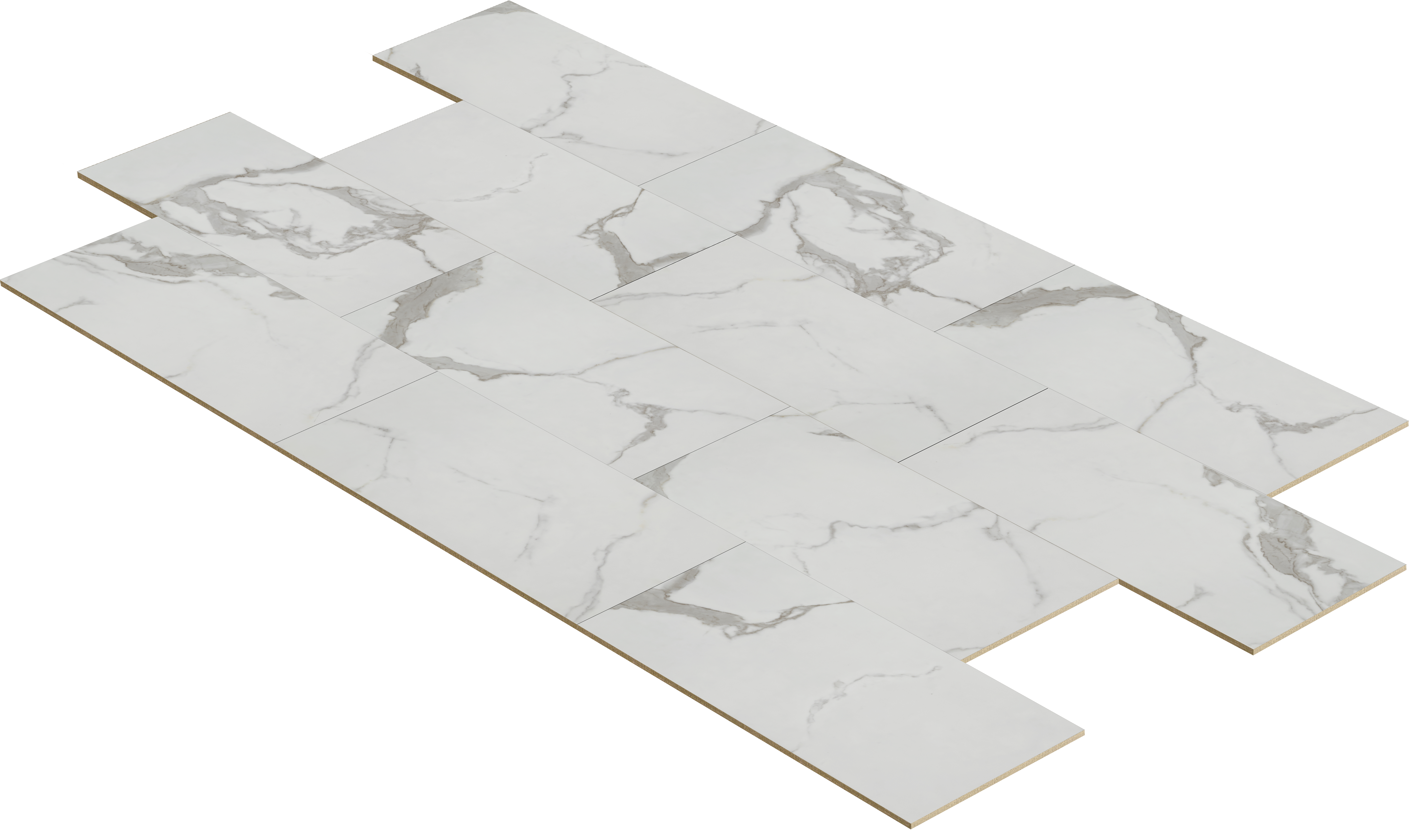 Pavimento vinílico de PVC autoadesivo Artens Marmi básico 2 mm BL000 - 2