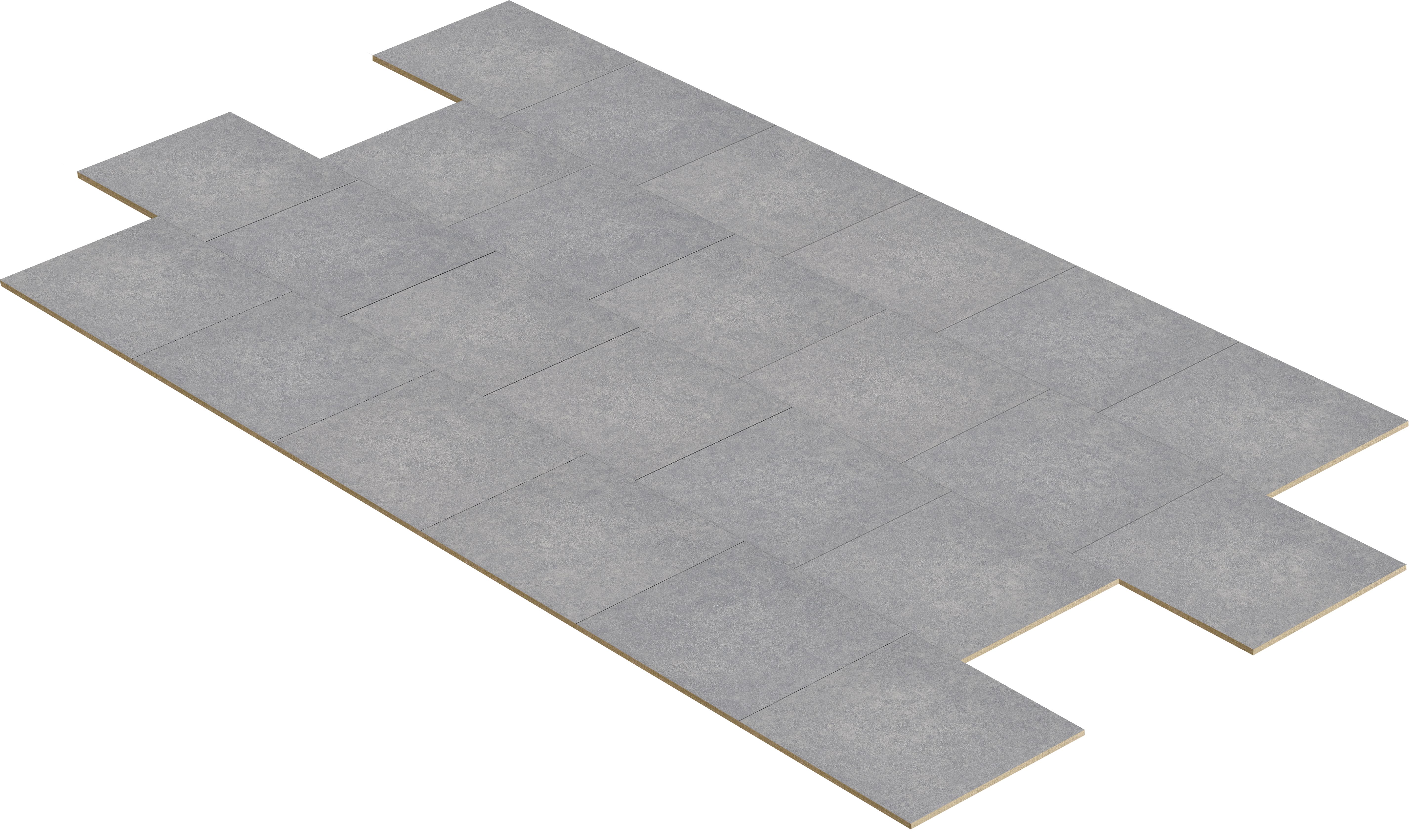Pavimento vinílico de PVC autoadesivo Kamet básico 1,2 mm CER510 - 3