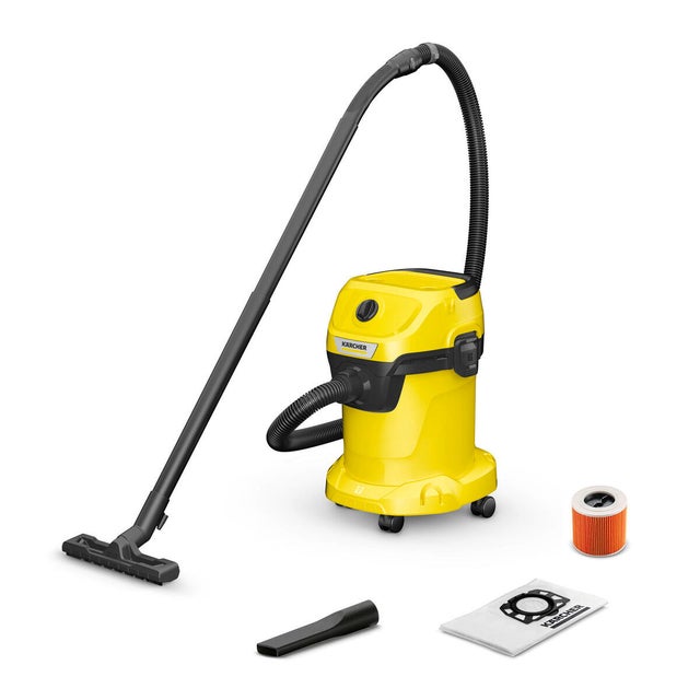 Aspirador para taller KARCHER, depósito 17L y 1000 W