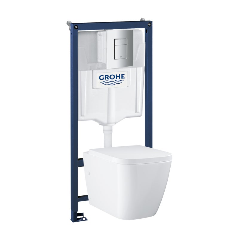 Zestaw podtynkowy Clova stelaż miska WC przycisk chrom Grohe