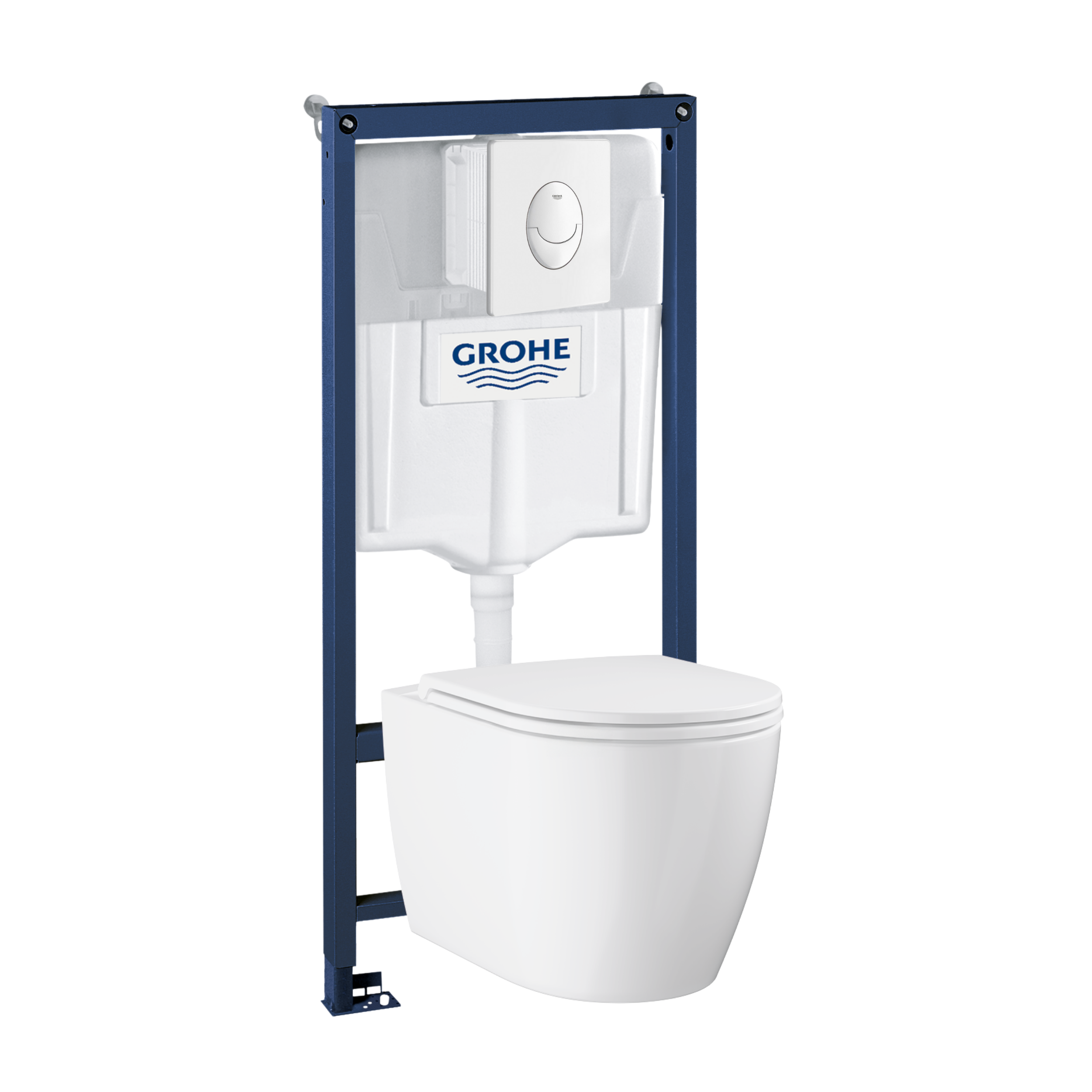 Zestaw podtynkowy Clova stelaż miska WC przycisk chrom Grohe