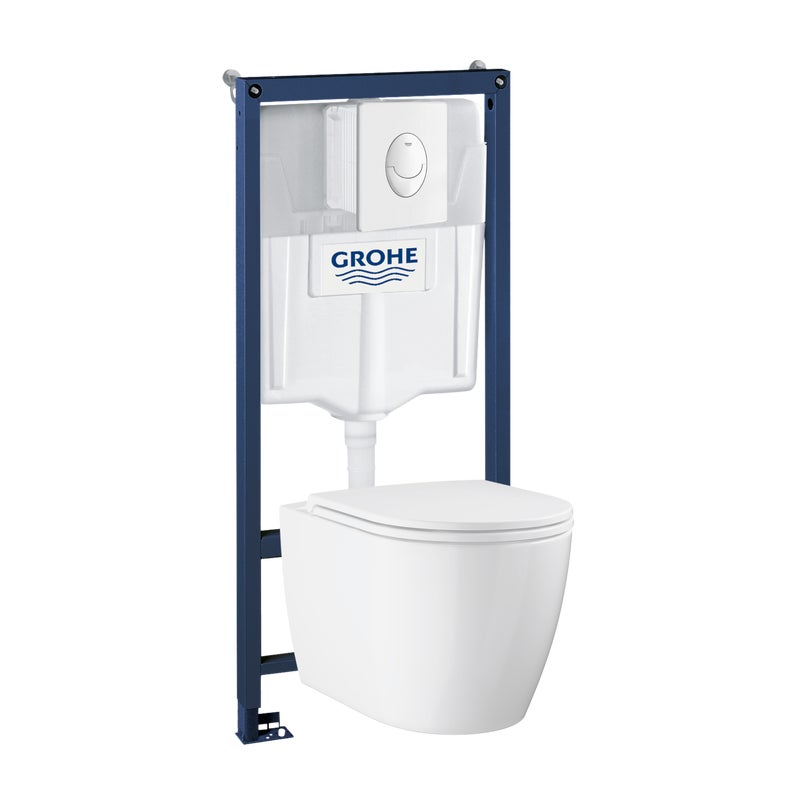 Zestaw podtynkowy Clova stelaż miska WC przycisk chrom Grohe