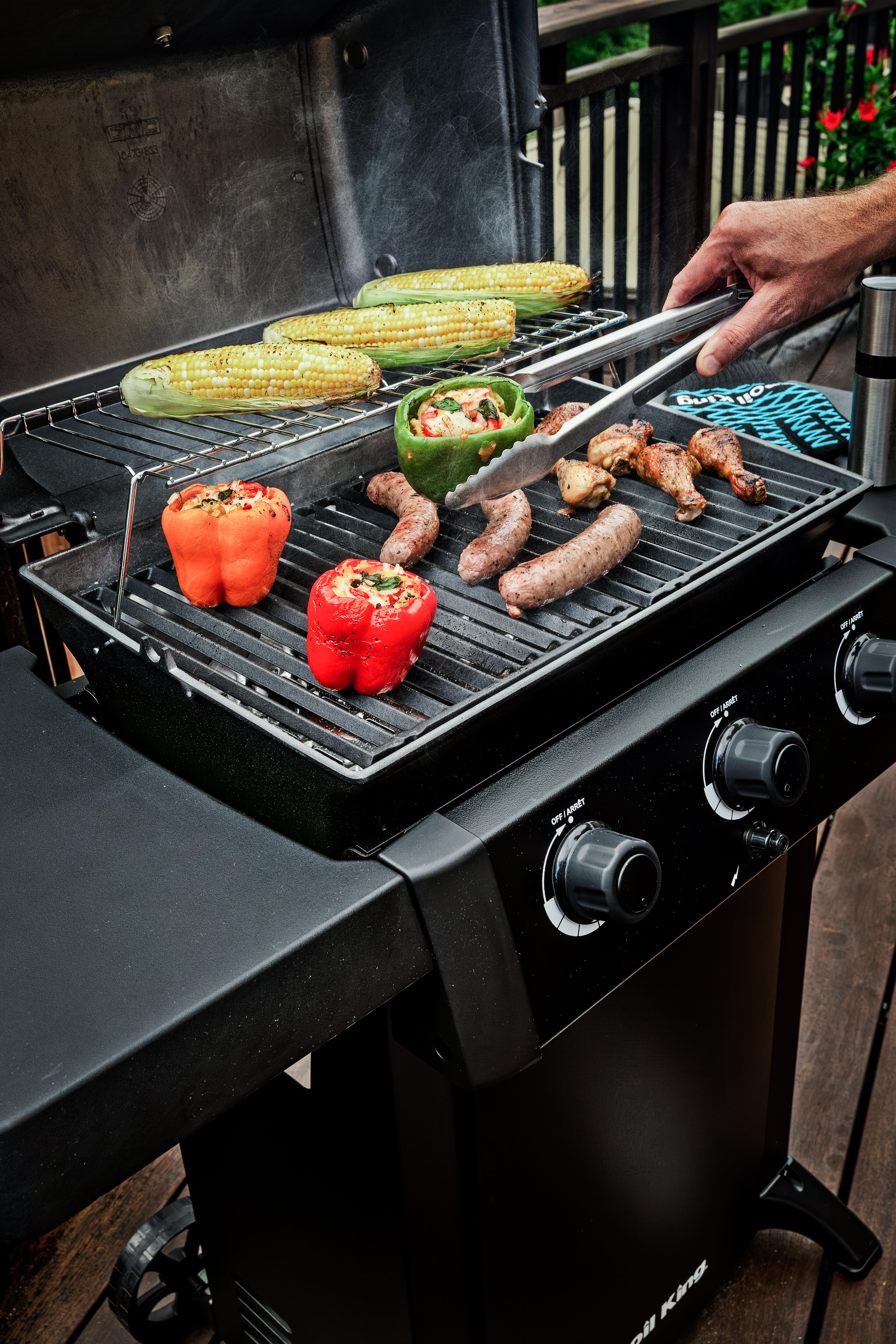 Barbecue a gás com 3 queimadores Broil King Gem 310 - 17