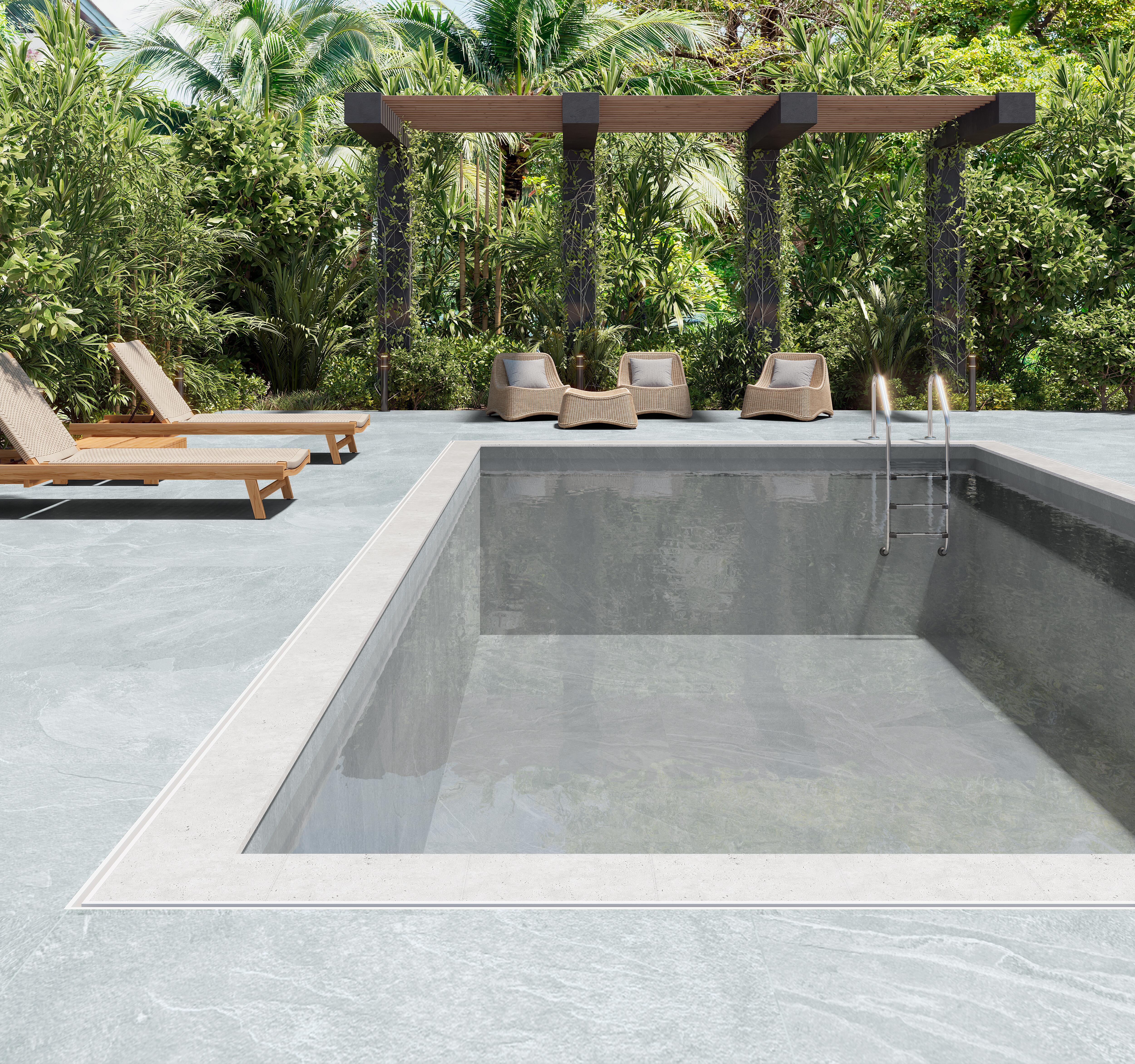 PORCELÁNICO PISCINA 37X75CM COLORADO PERLA ANTIDESLIZANTE - 2