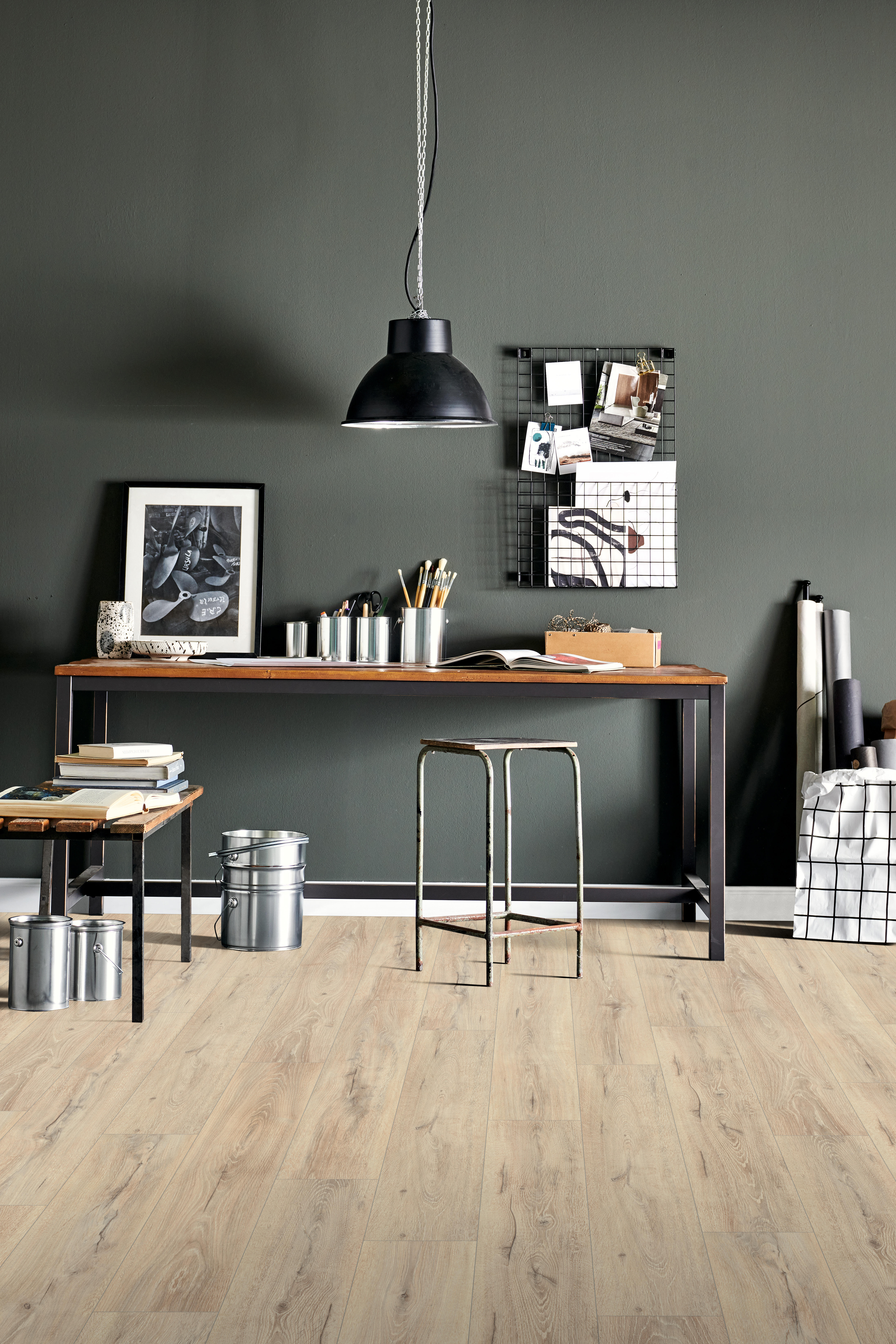 Pavimento flutuante laminado Valência intenso extremo 8 mm Artens BG215 - 4