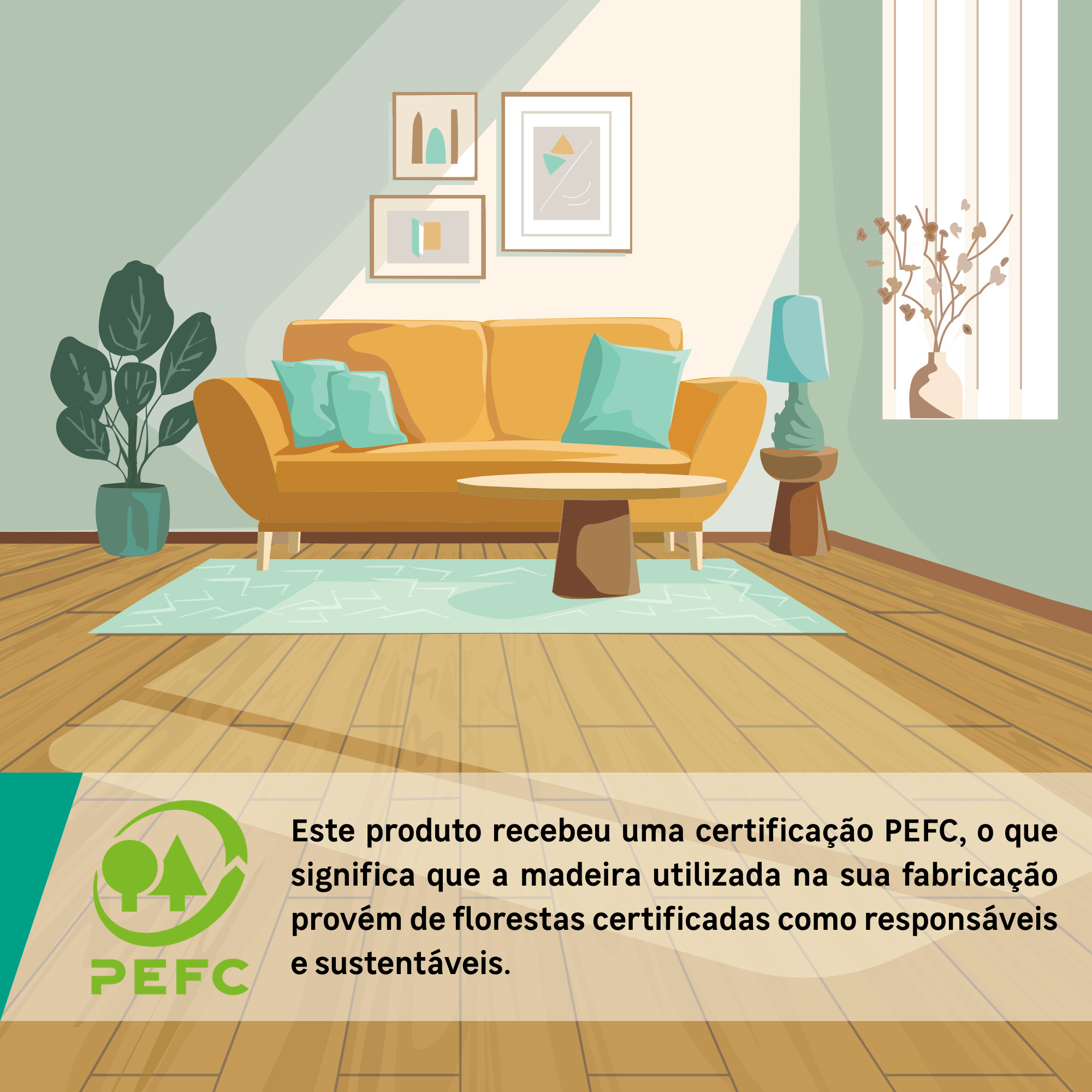 Pavimento flutuante laminado forte 7 mm Artens Gandia - 7