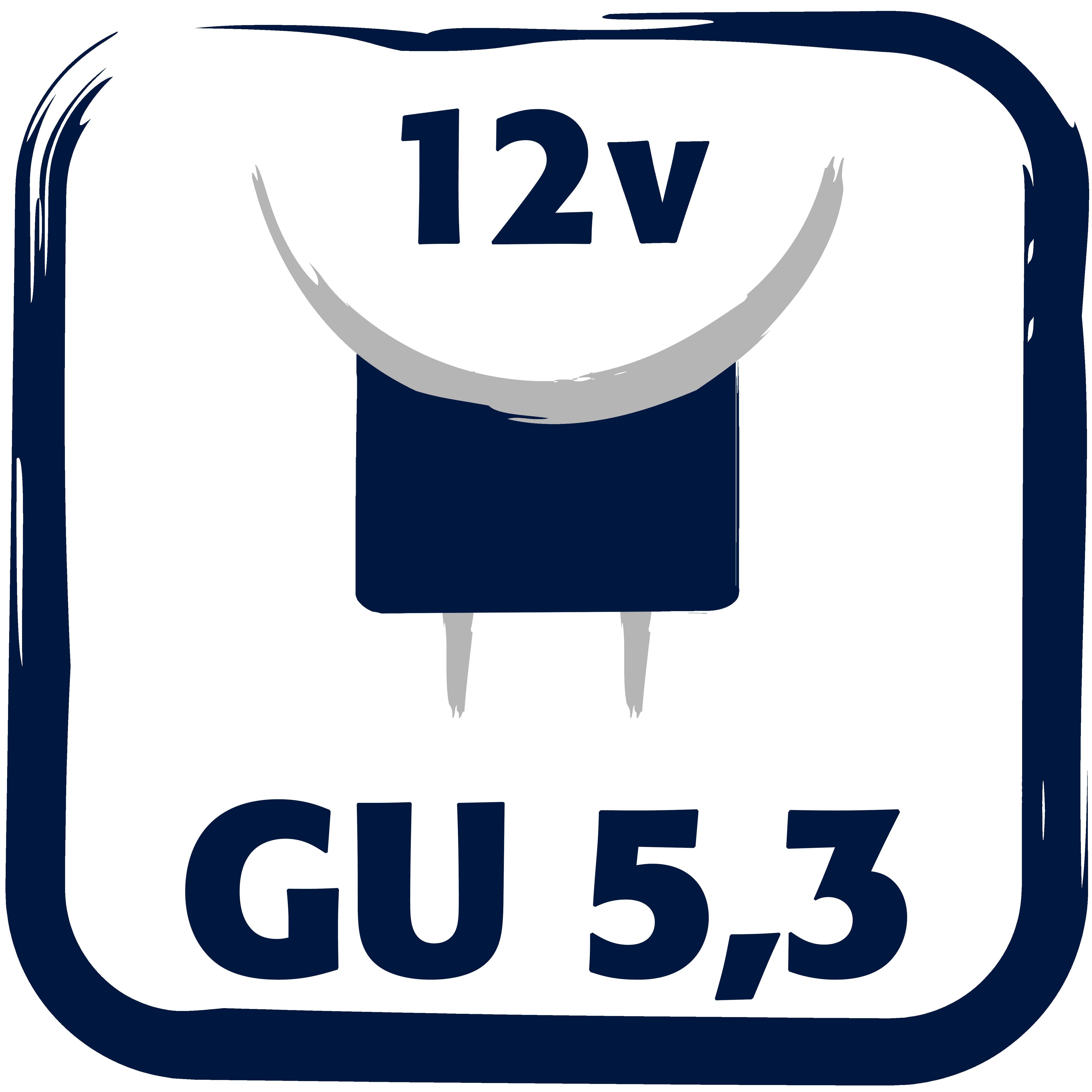 BOMBILLA LED DICROICA GU5.3 380LM 4.3W LUZ FRIA 36º - 3