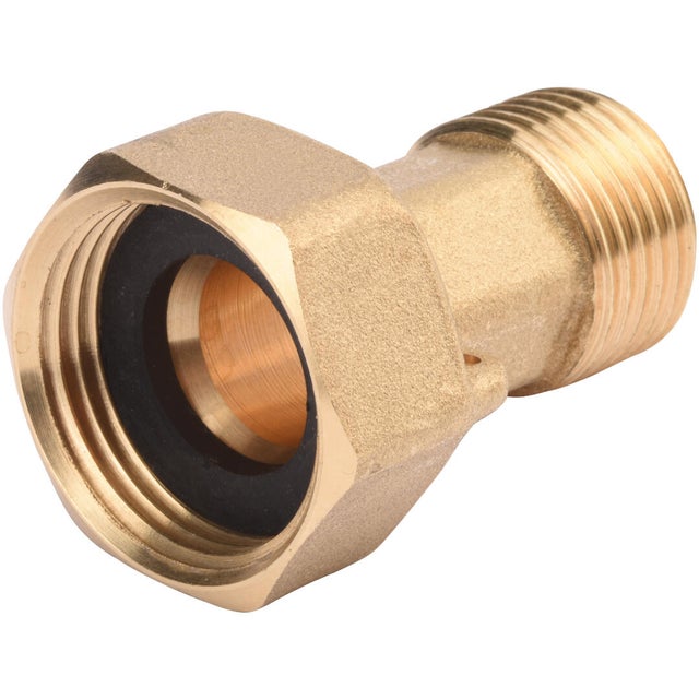 Raccord pour compteur ecrou tournant DN15 Mâle M.20x27 (3/4