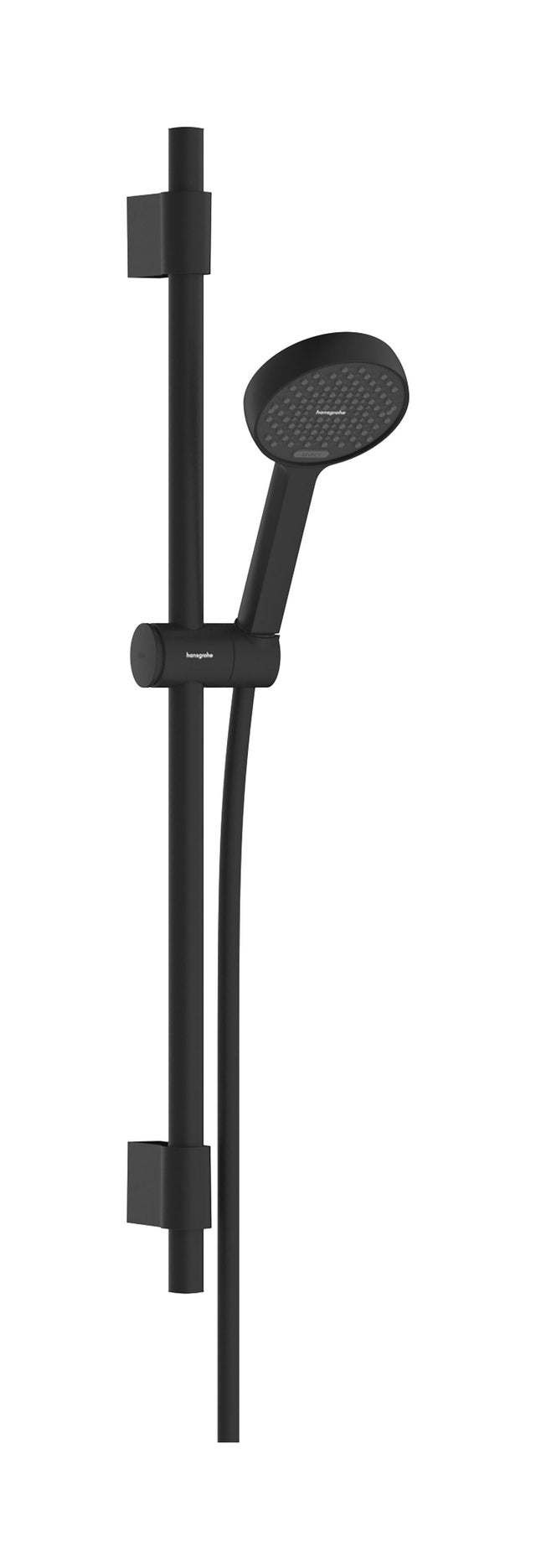 Pommeau de douche avec flexible, barre de douche 2 jets noir Activera HANSGROHE