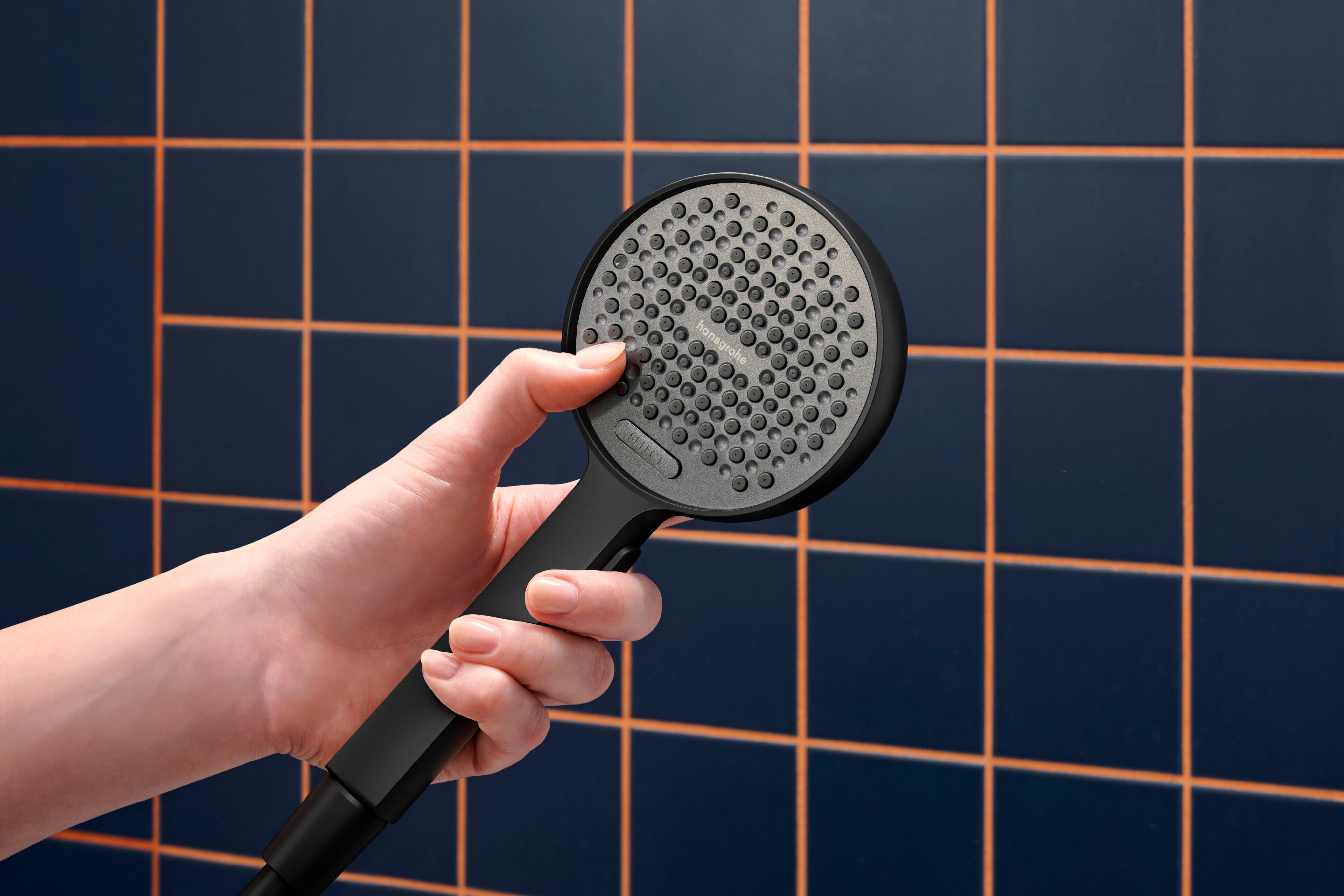 Pommeau de douche noir 2 jets Activera HANSGROHE - 2