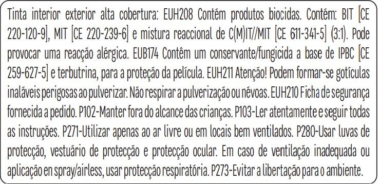 Tinta interior parede anti mofo luxens branco mate 15L - 8