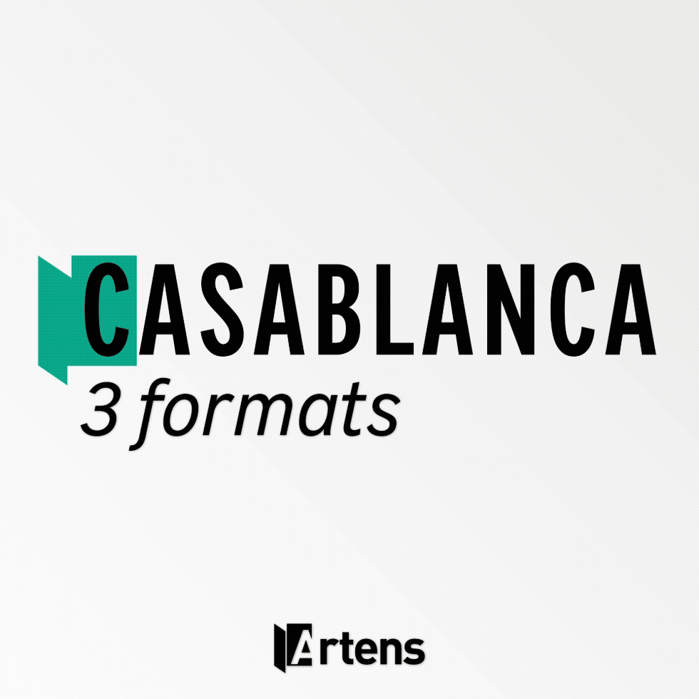 Des formats adaptés à toutes vos envies : 3 formats
 - 2
