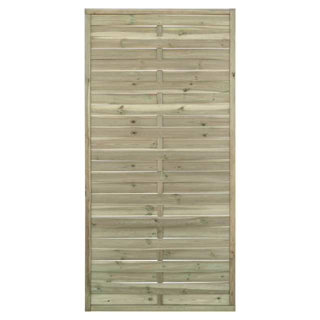Panel ogrodzeniowy szczelny  90x180 cm naturalny STELMET