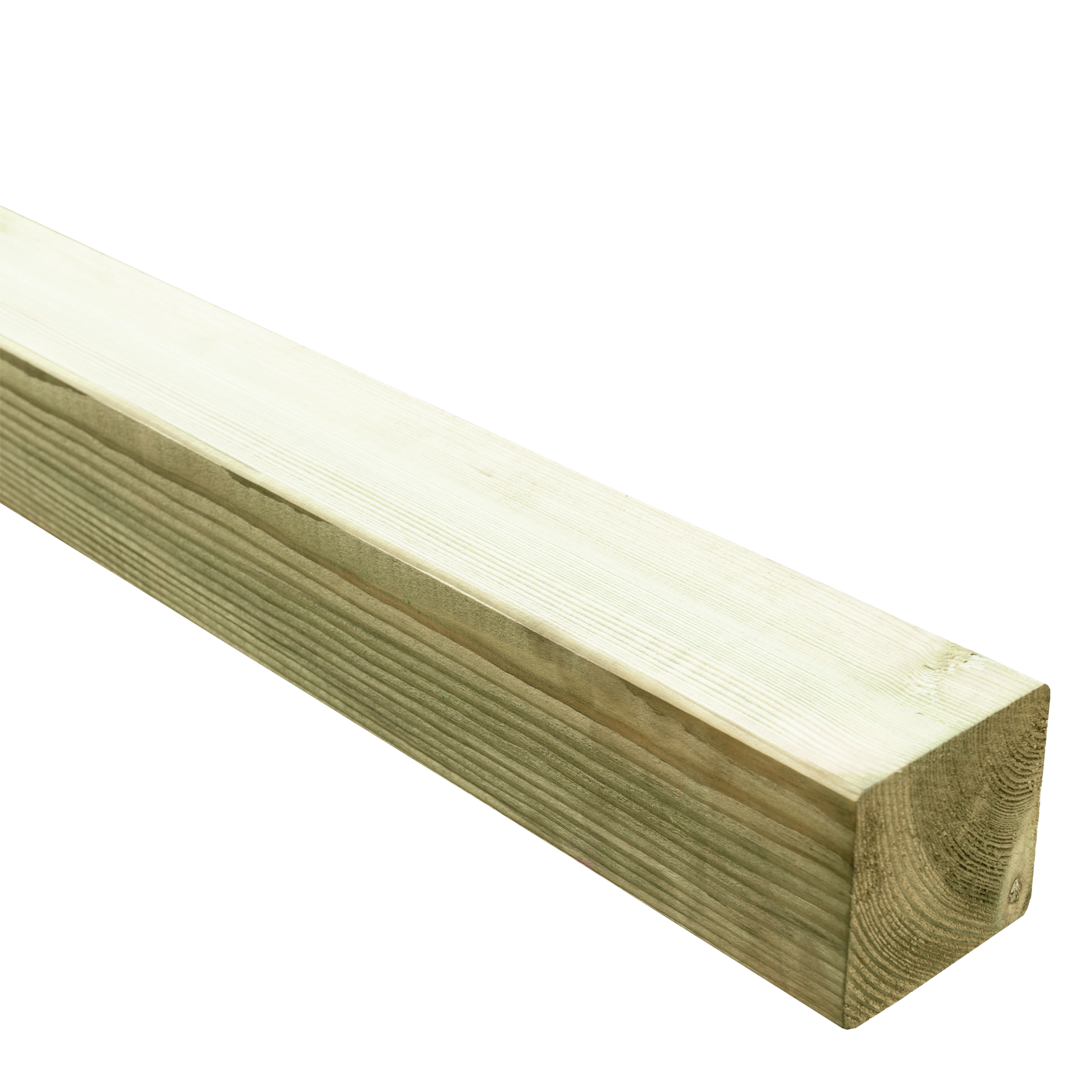 Słupek ogrodzeniowy krawędziak 7x7x180 cm strugany fazowany naturalny STELMET