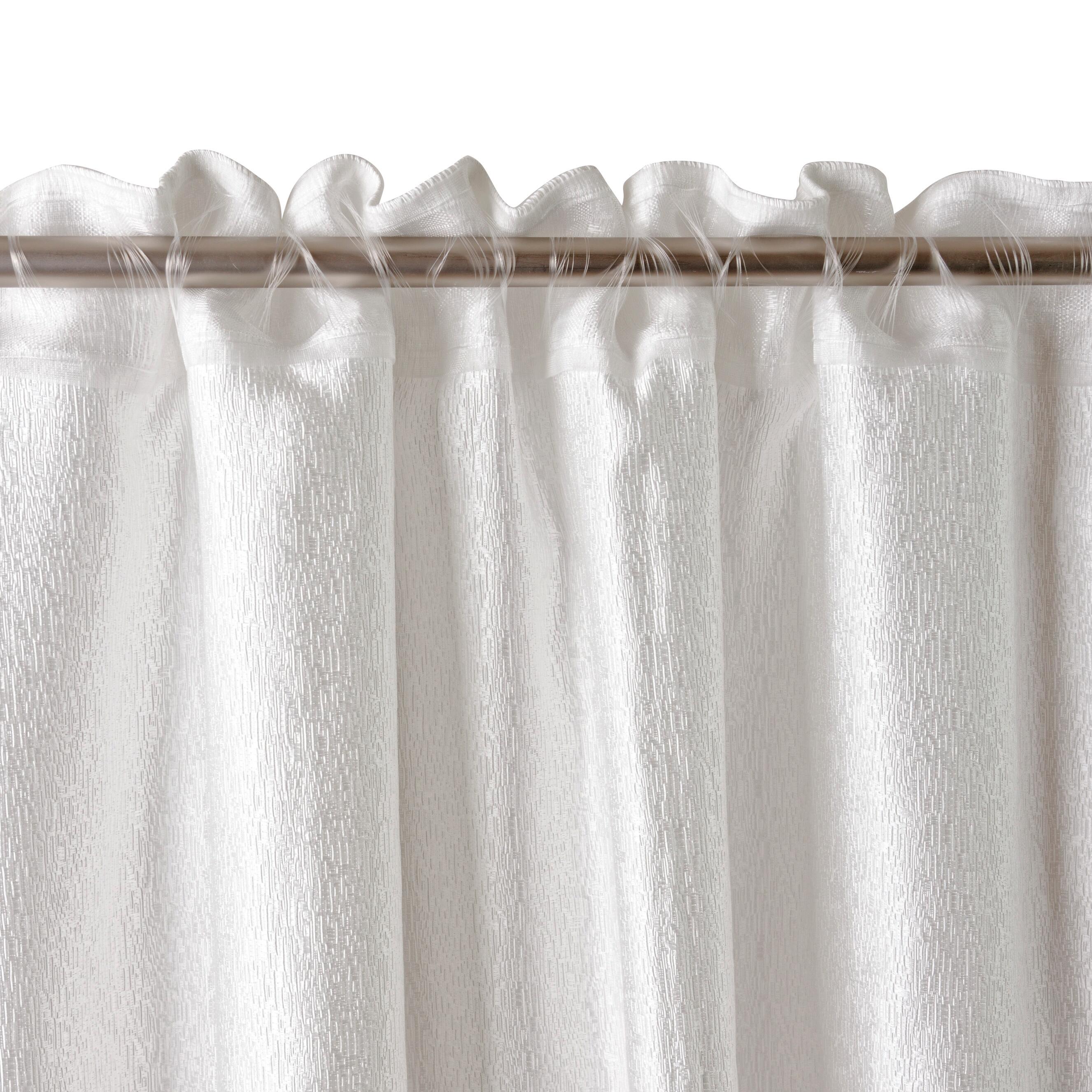 Tenda Royal bianco, passanti nascosti 140x300 cm - 4