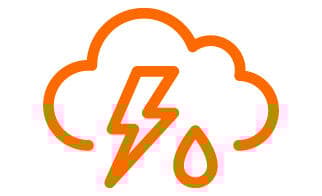 Chuva lá fora, conforto cá dentro